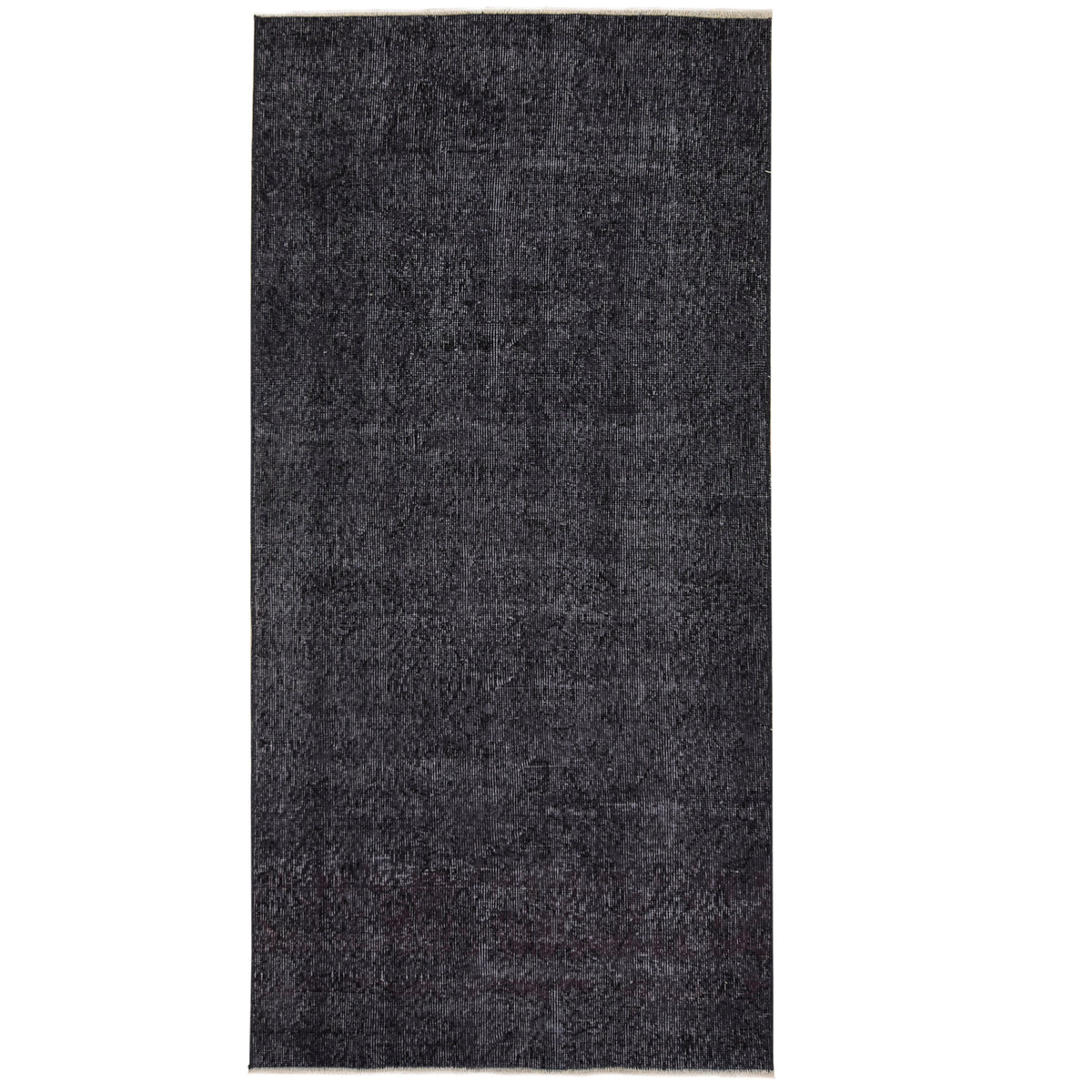 Erin | Sleek Black Hand-Knotted Rug | Kuden Rugs