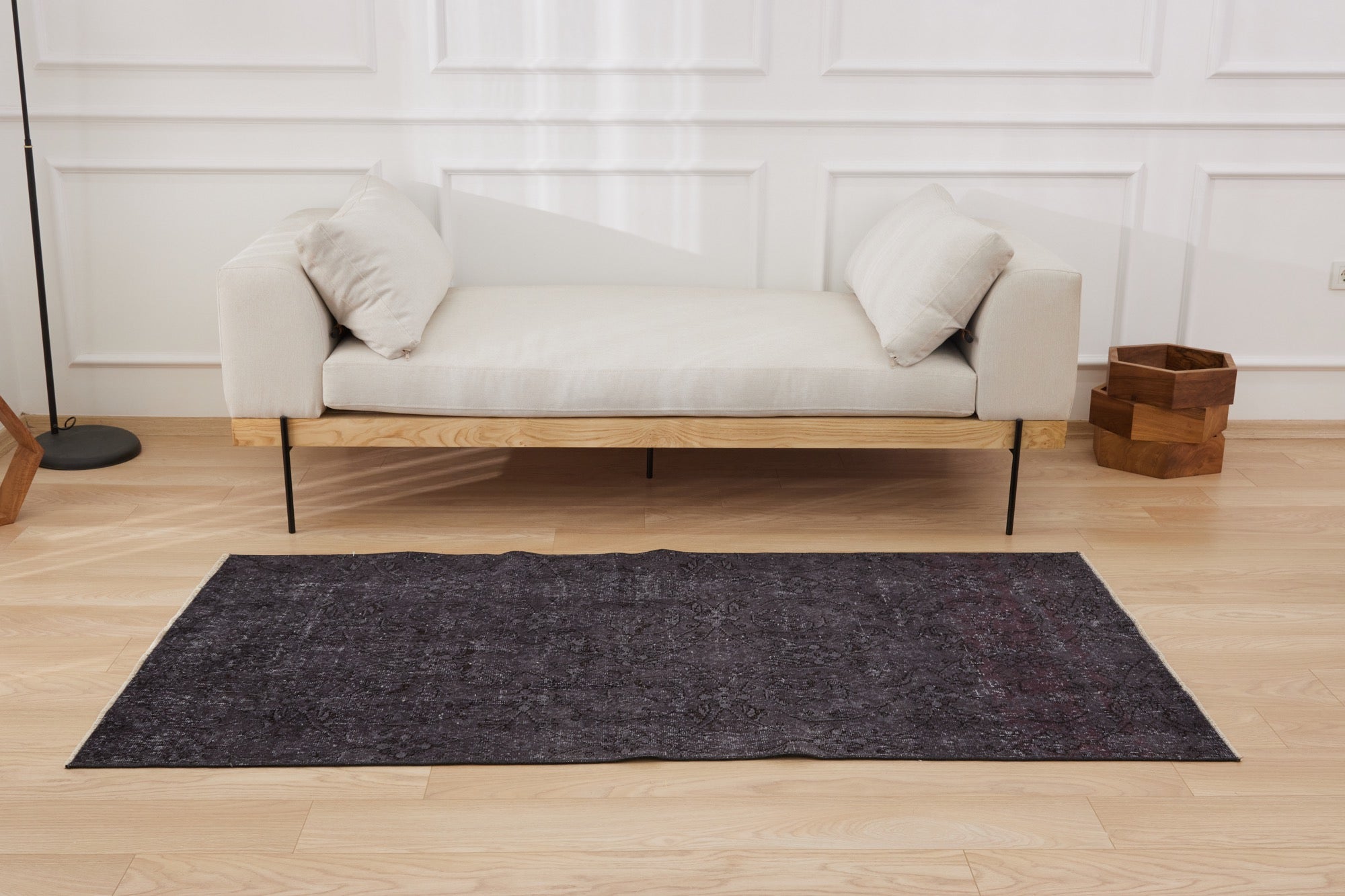 Erin | Vintage Wool and Cotton Area Rug | Kuden Rugs