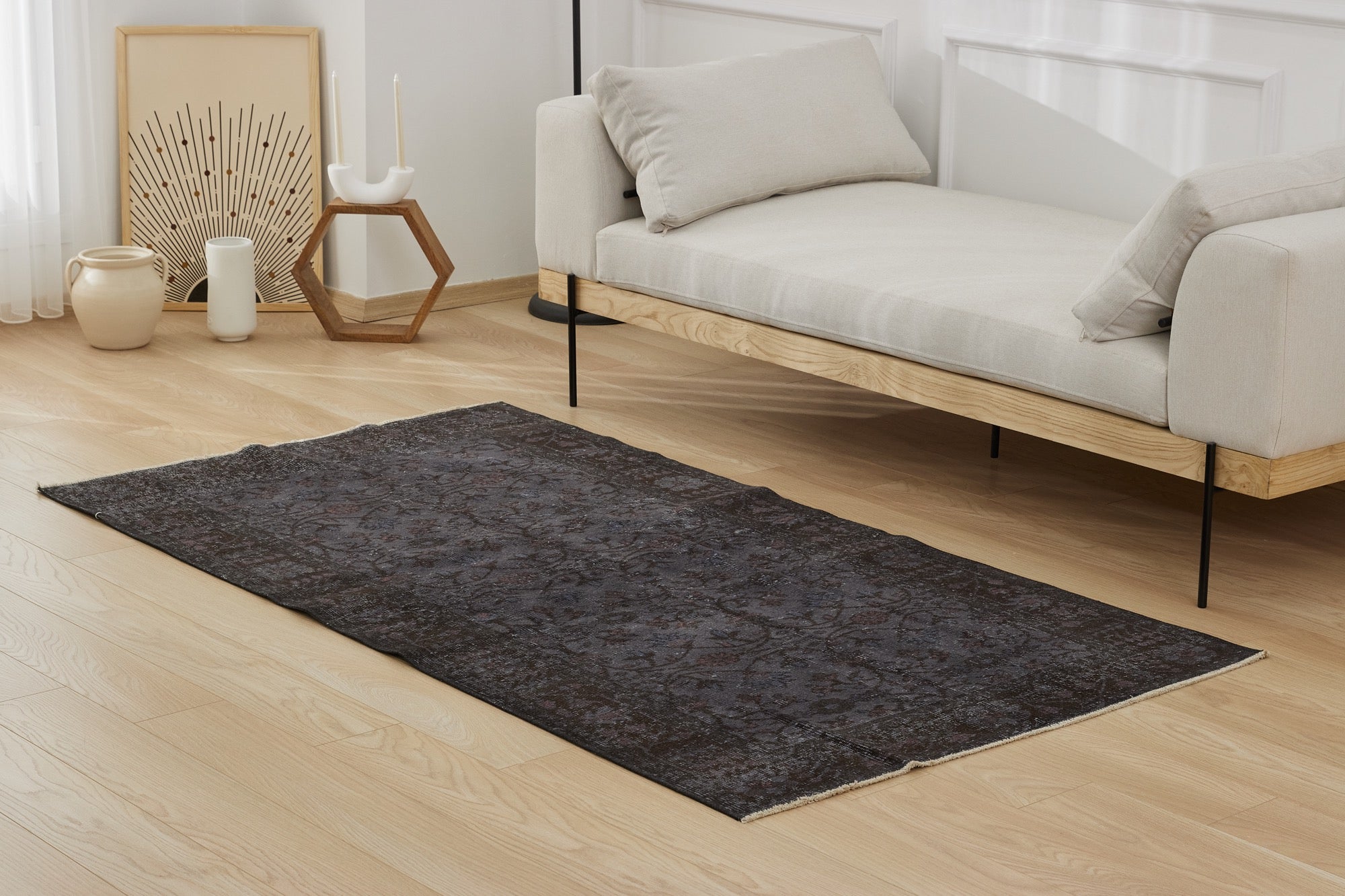 Eva | Vintage Hand-Knotted Turkish Carpet | Kuden Rugs