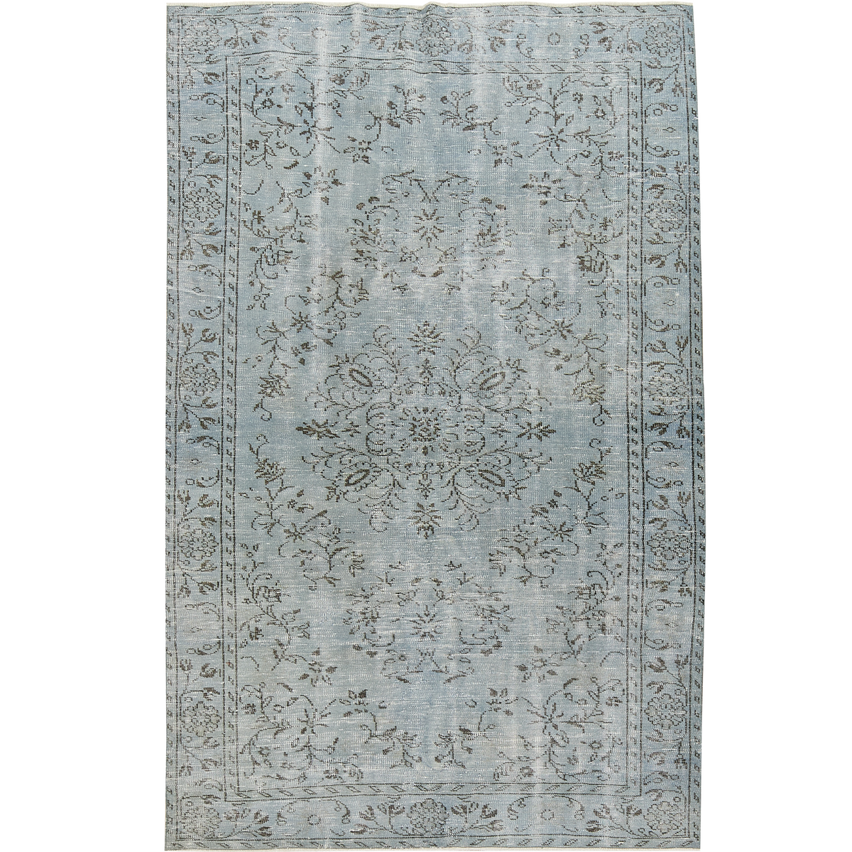 Galaina | Luxurious Blue Medallion Rug | Kuden Rugs