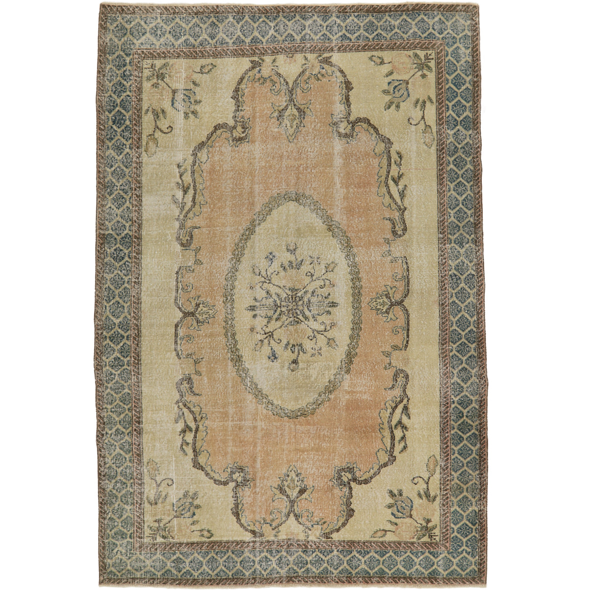 Gracie Vintage Turkish Area Rug