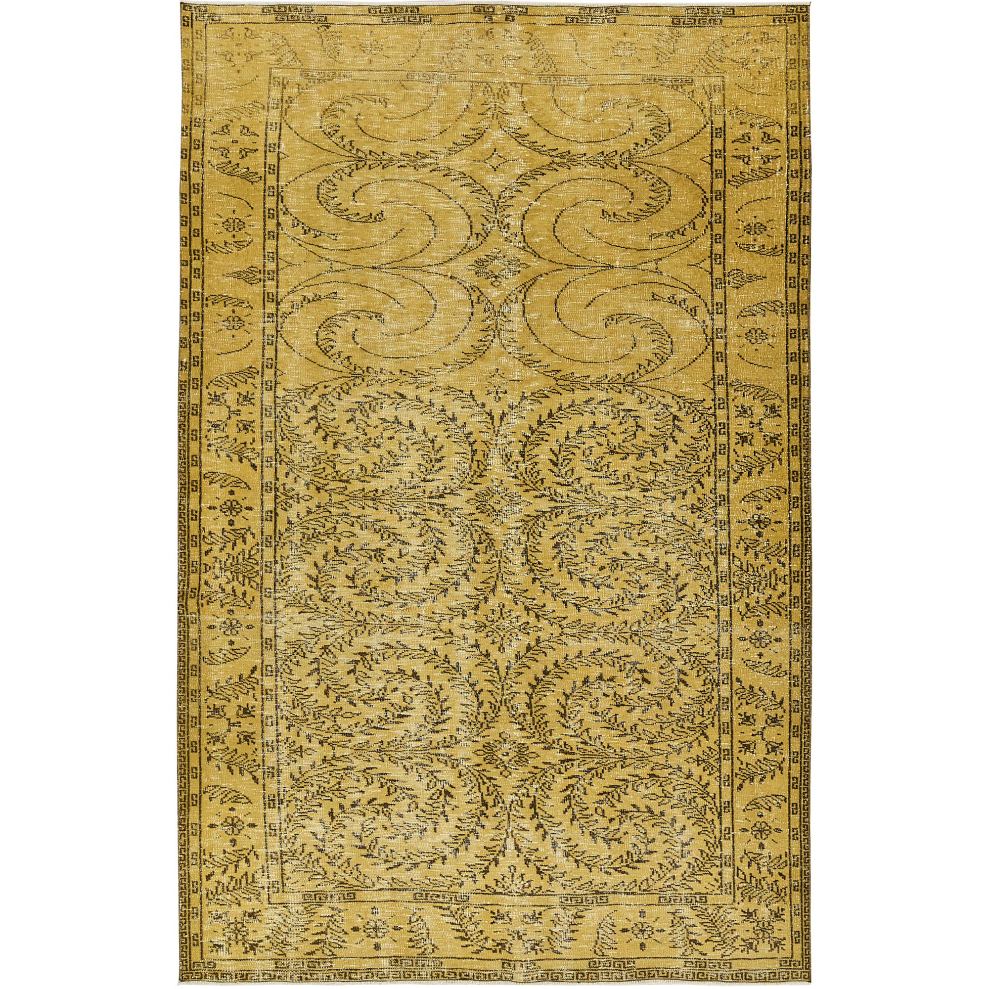 Hallam | Sun-Kissed Yellow Area Rug | Kuden Rugs