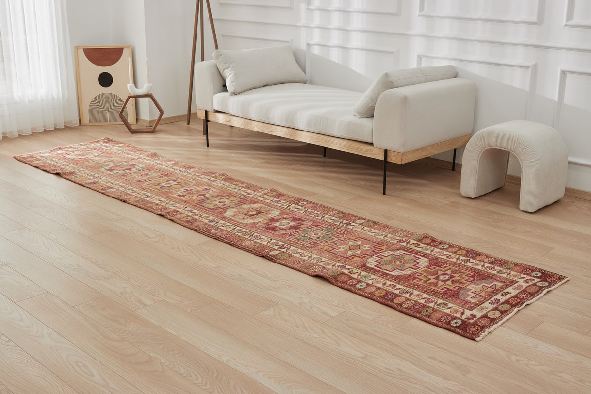 Icesis | Hand-Knotted Vintage Wool Rug | Kuden Rugs