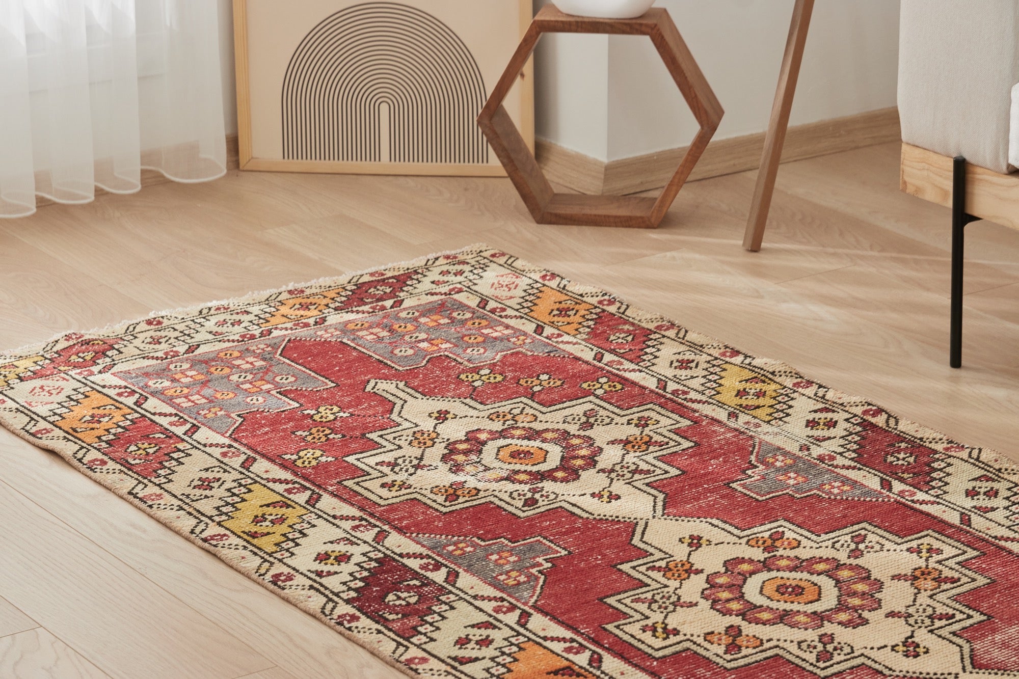 Idette | Anatolian Weave | Unique Runner Rug | Kuden Rugs