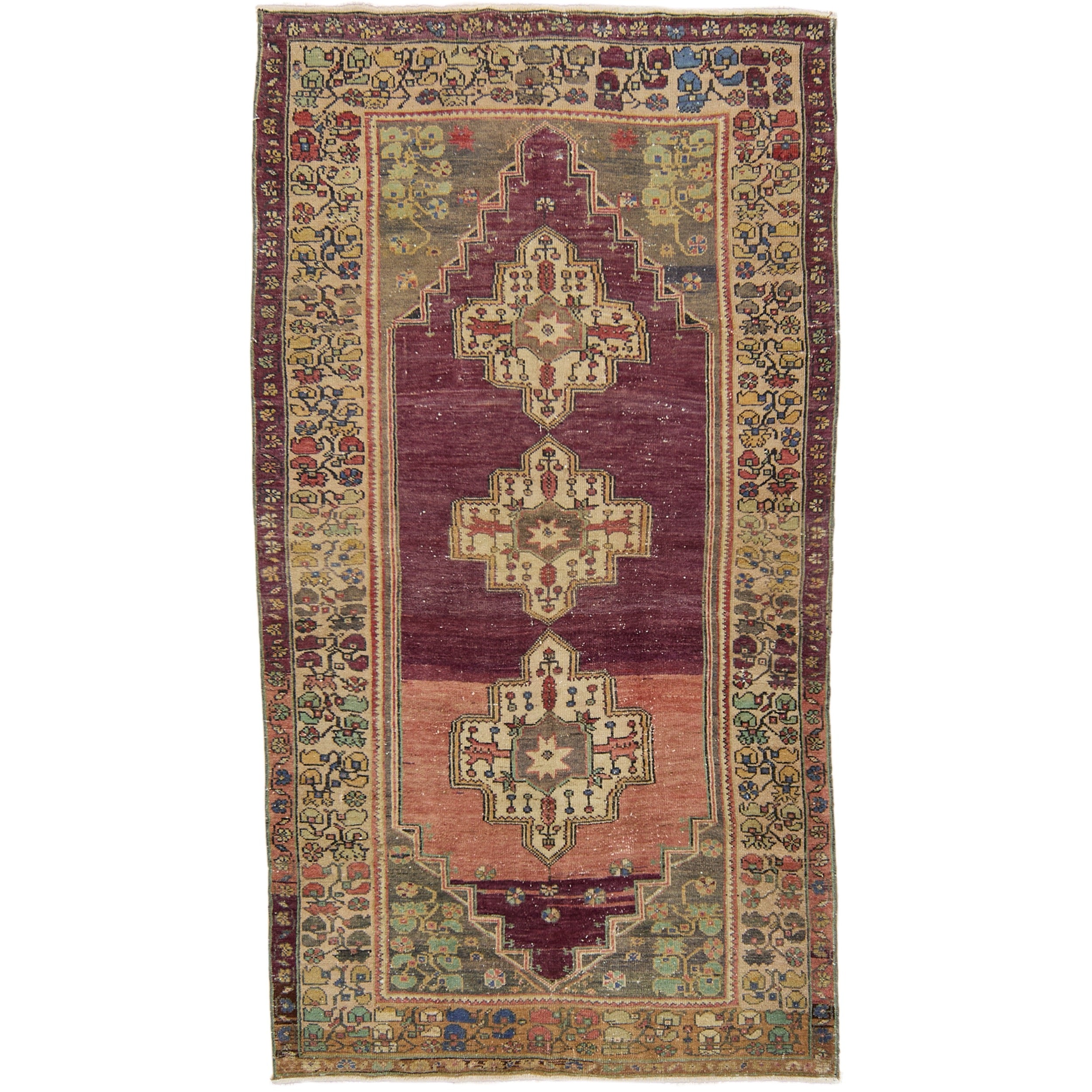 Iliana - Vintage Rug | Kuden Rugs