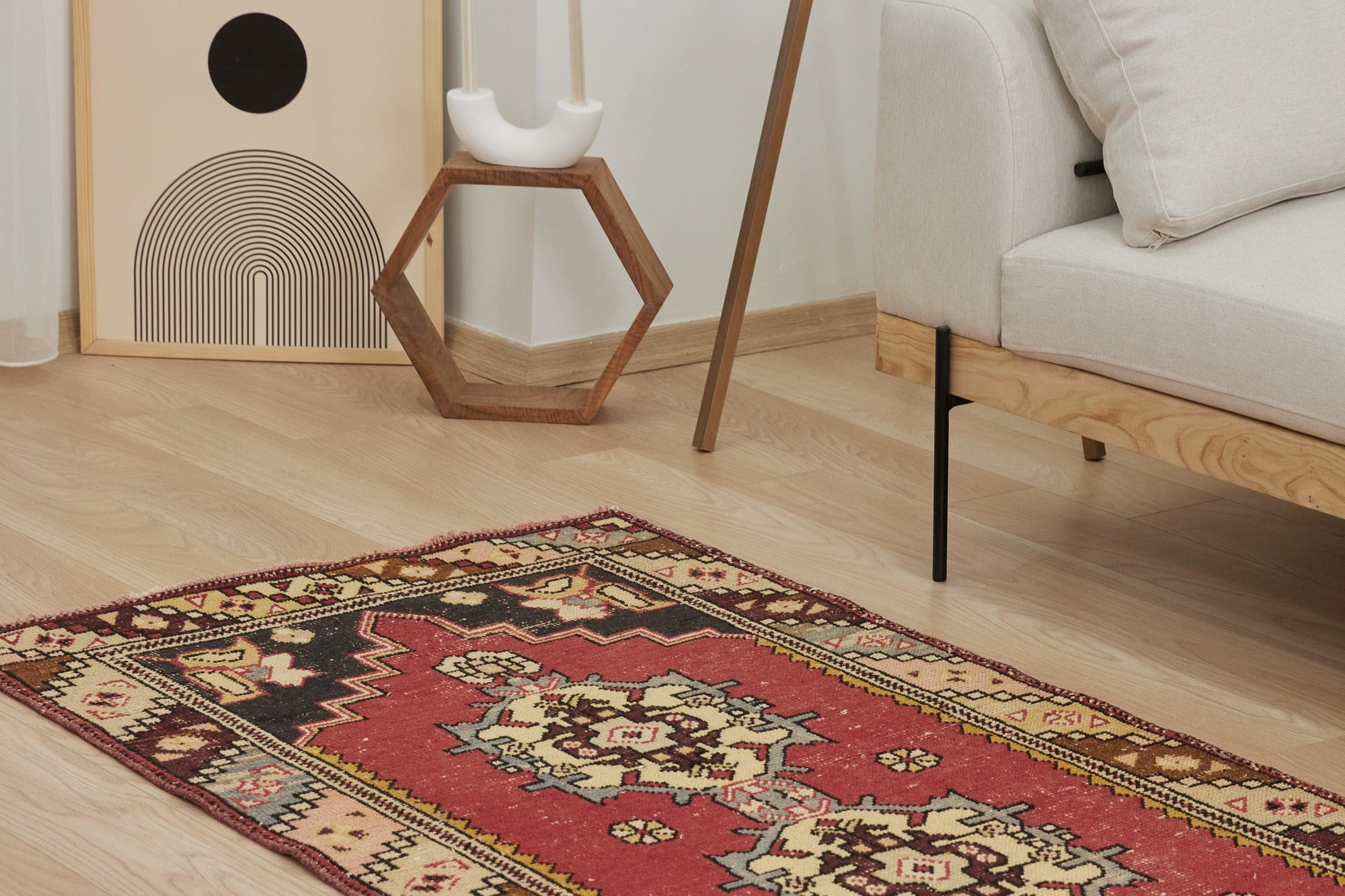 Ilicia | Anatolian Weave | Unique Runner Rug | Kuden Rugs
