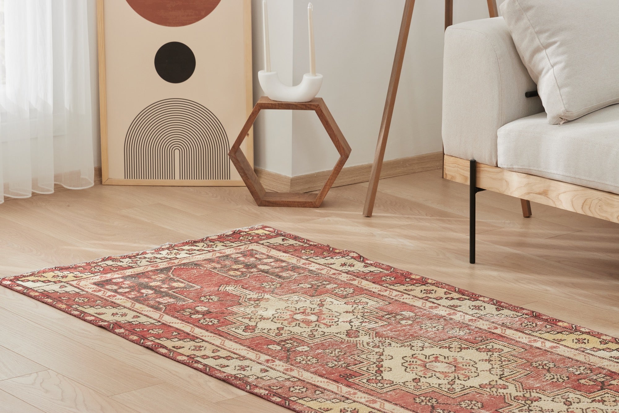 Ilini | Anatolian Weave | Unique Runner Rug | Kuden Rugs
