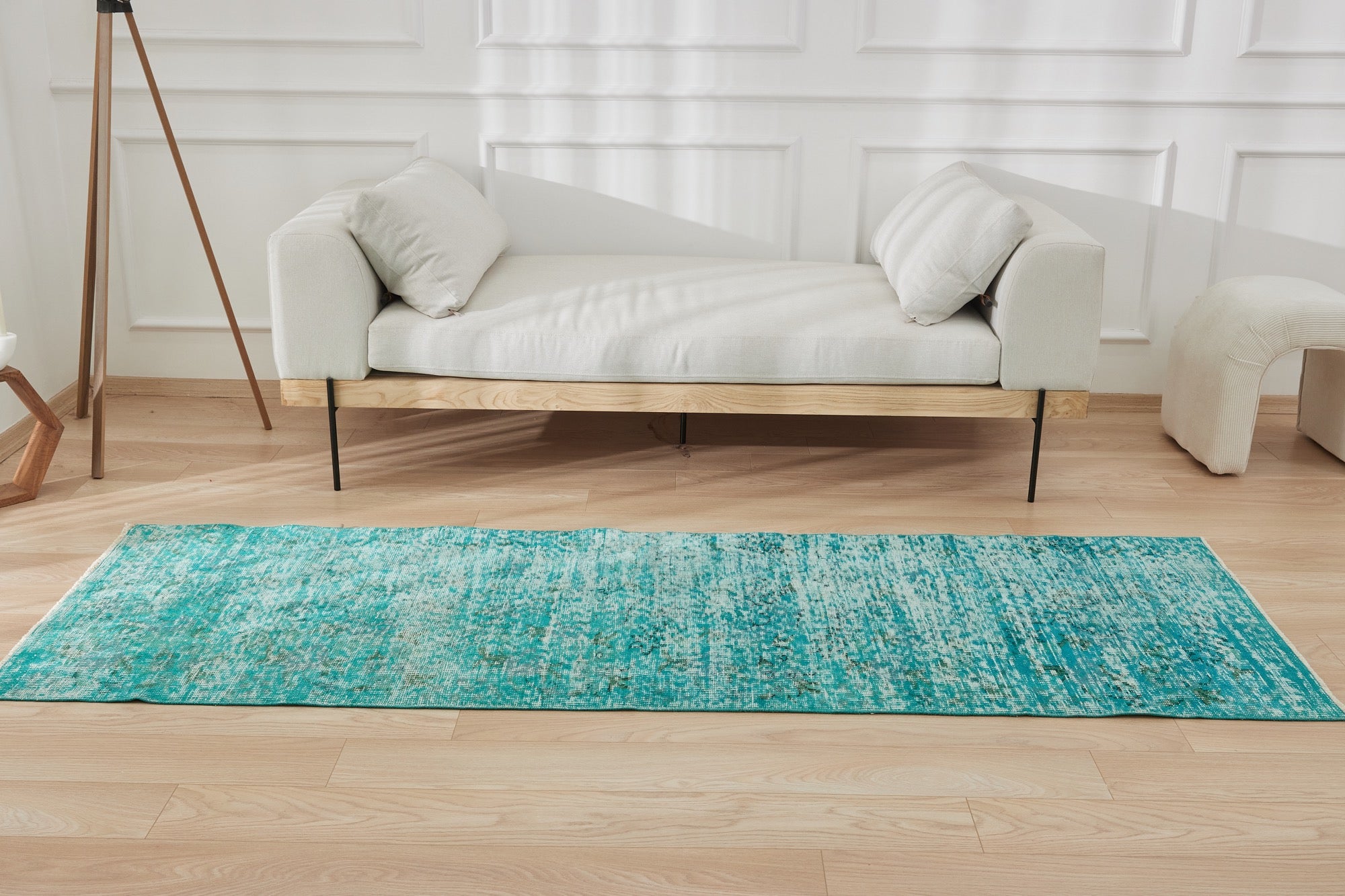 Isabel | Unique Plain Area Runner | Kuden Rugs