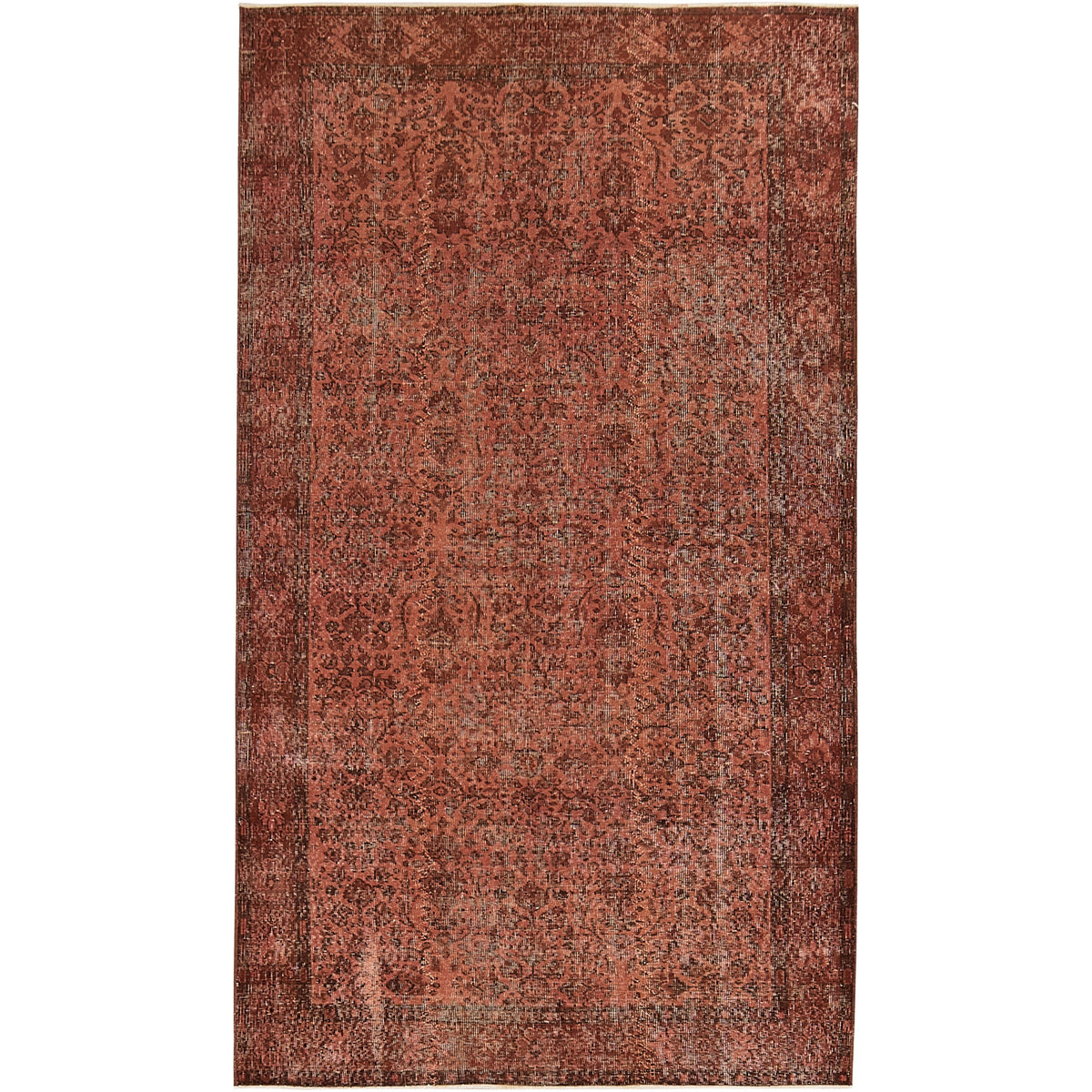 Isidora | Warm Orange Hand-Knotted Rug | Kuden Rugs