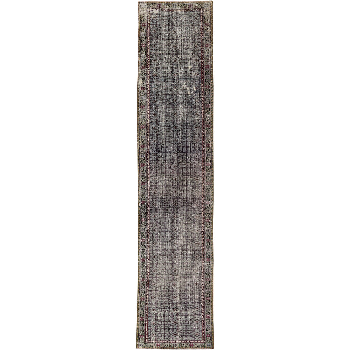 Jacintah | Allover Pattern | Vintage Turkish Runner | Kuden Rugs