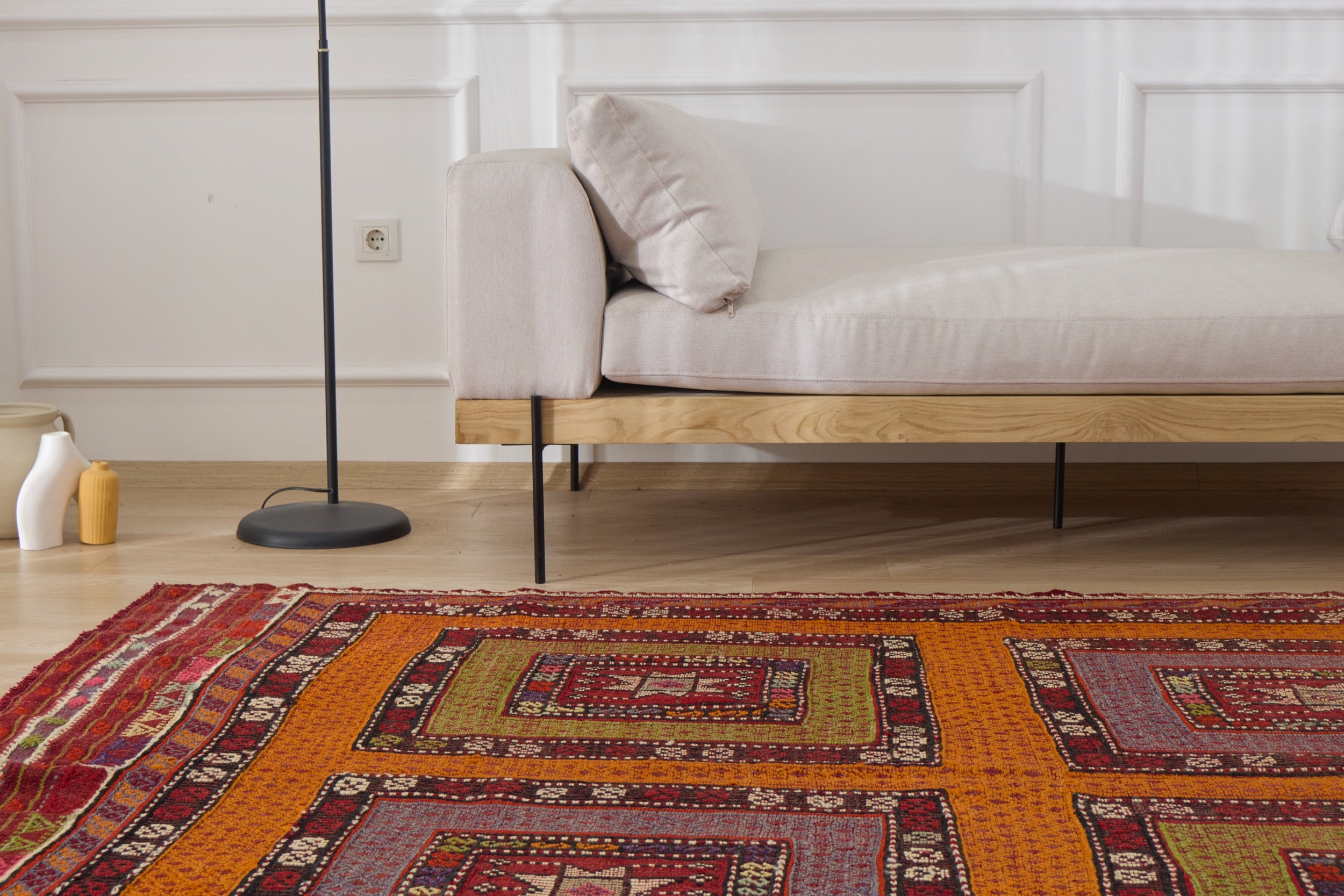 Jade: A unique Turkish carpet with rich multi-colored tones. | Kuden Rugs