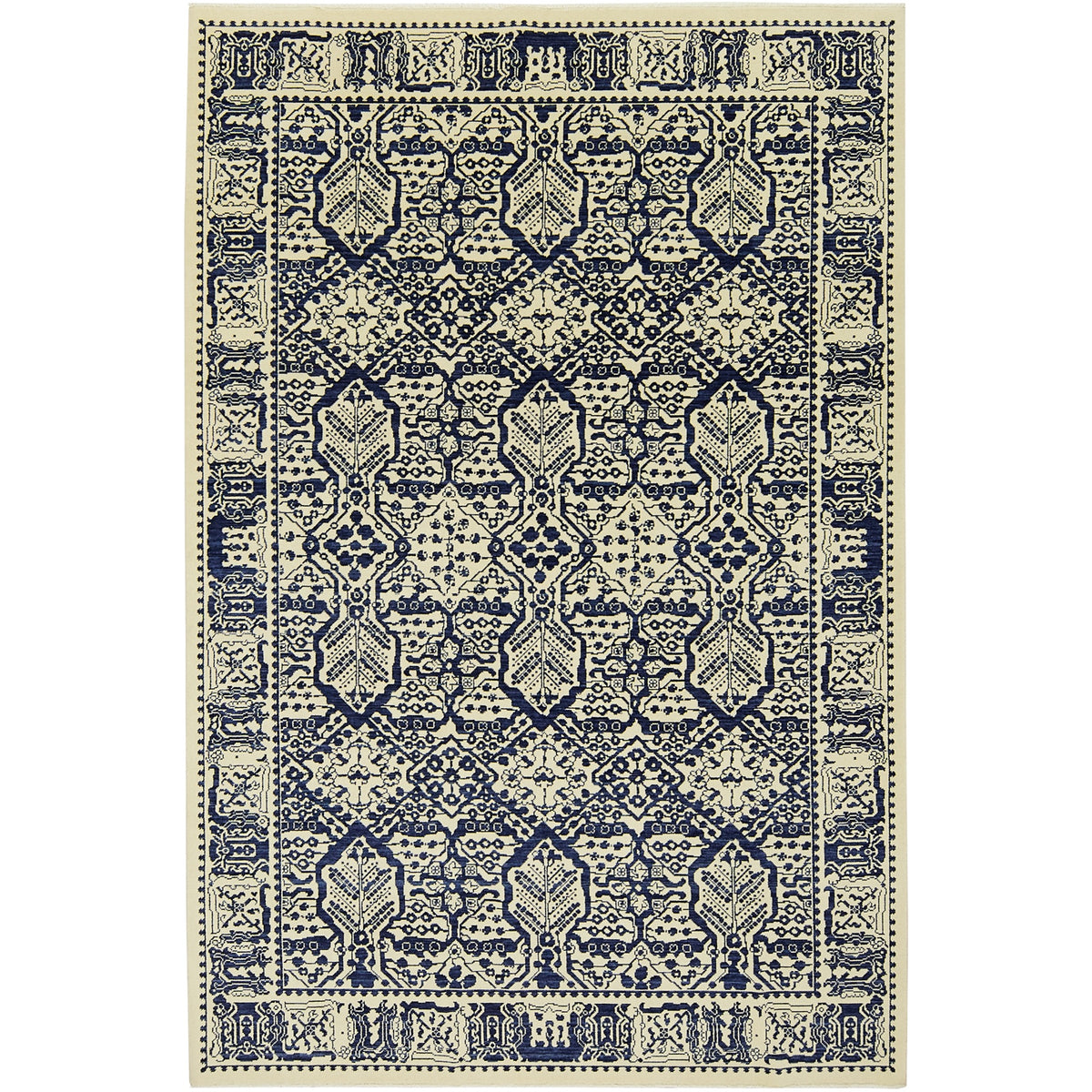 Jaeli | Serene Blue Turkish Rug | Kuden Rugs