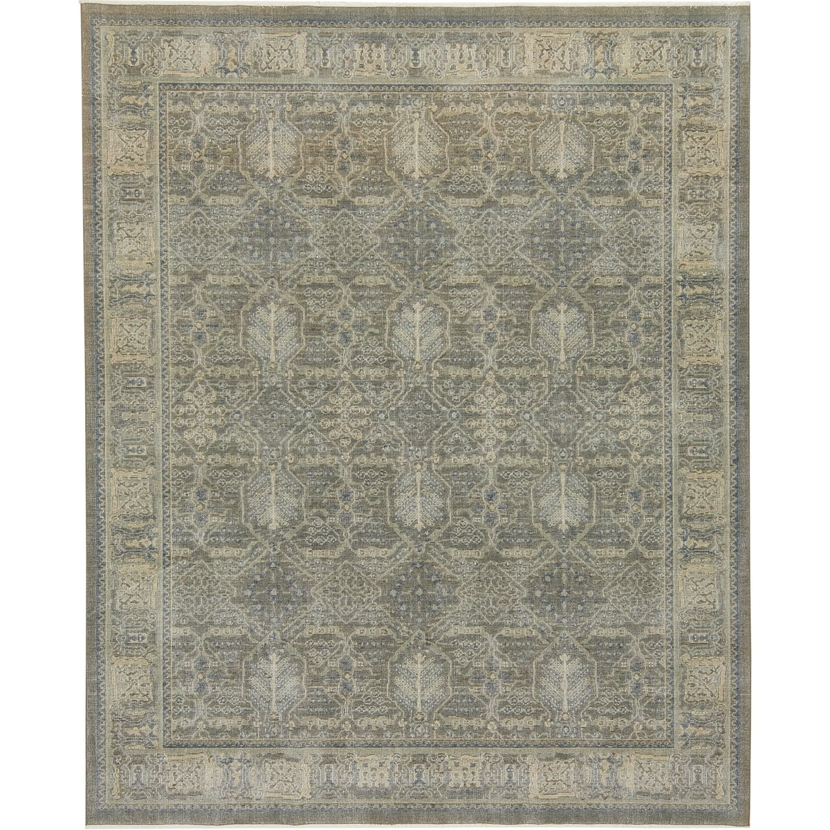 Jahmey | Sophisticated Gray Turkish Rug | Kuden Rugs