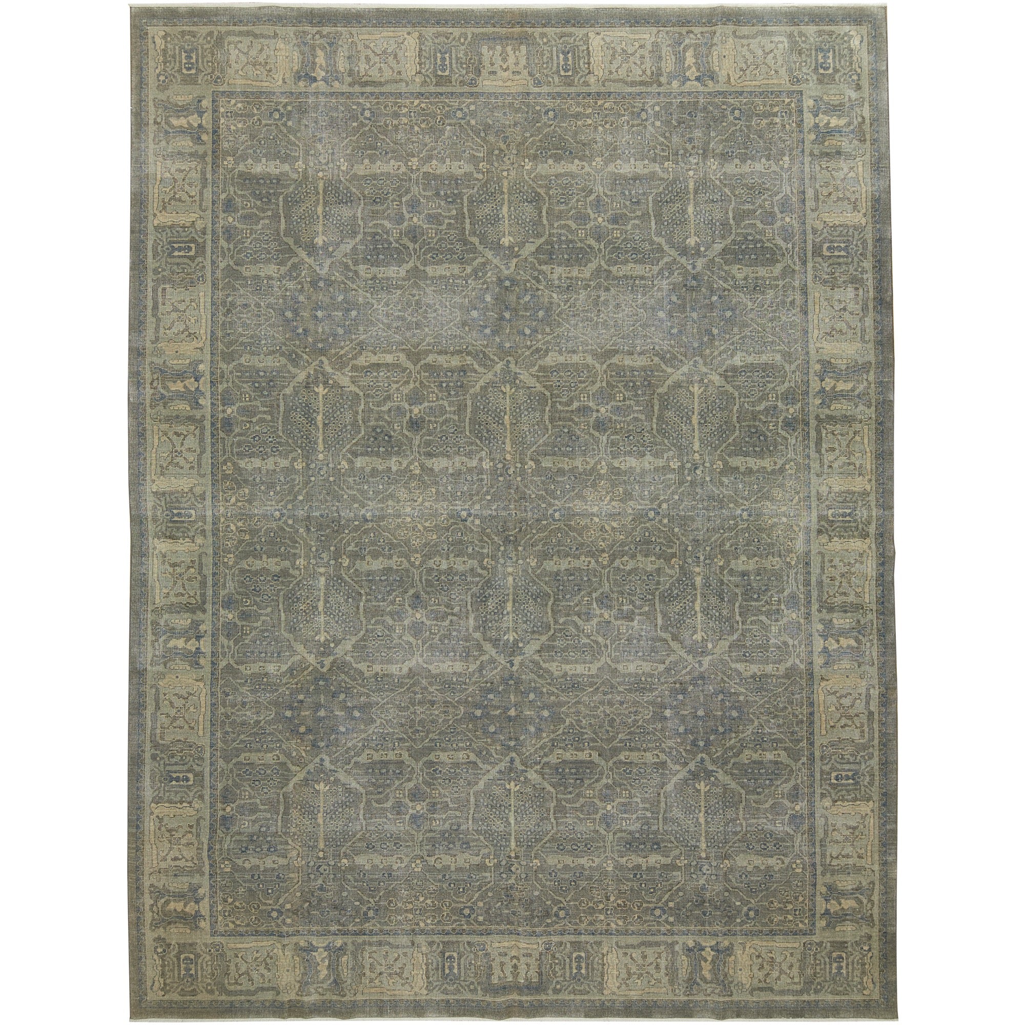 Jill | Sophisticated Gray Turkish Rug | Kuden Rugs
