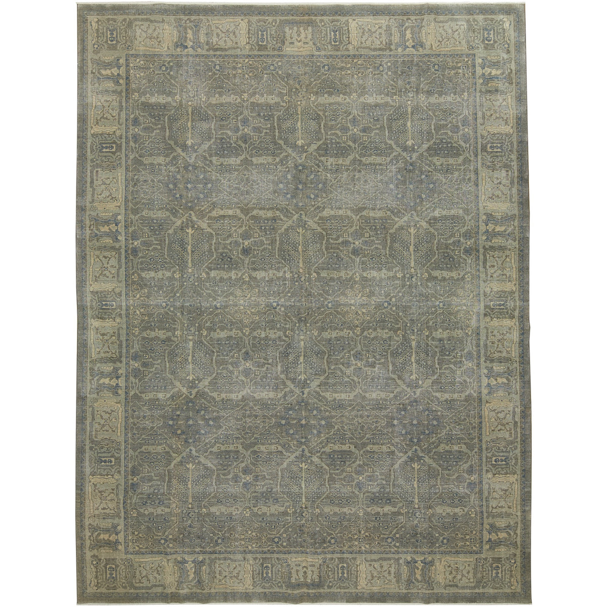 Jill | Sophisticated Gray Turkish Rug | Kuden Rugs