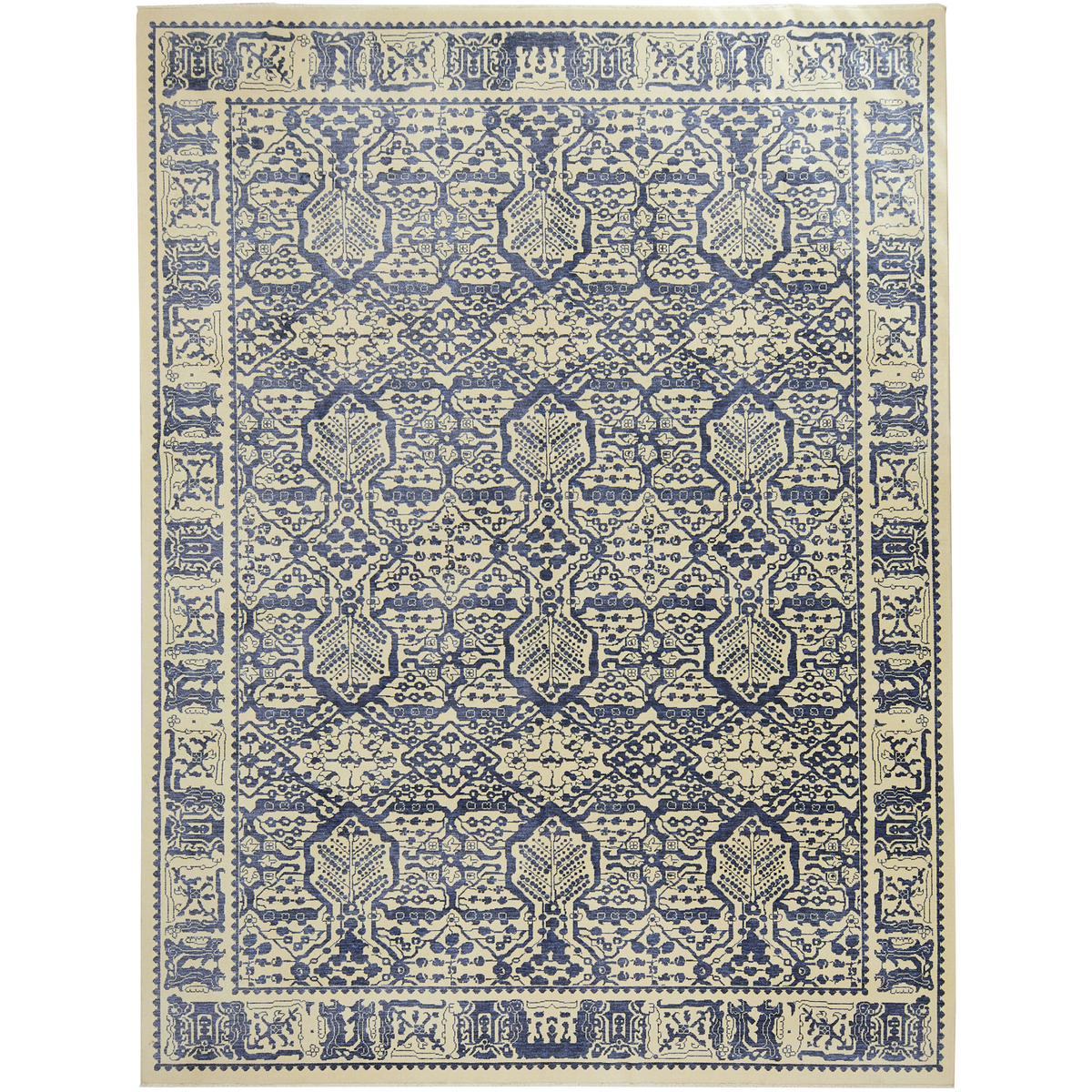 Joann | Luxurious Blue Oriental Rug | Kuden Rugs