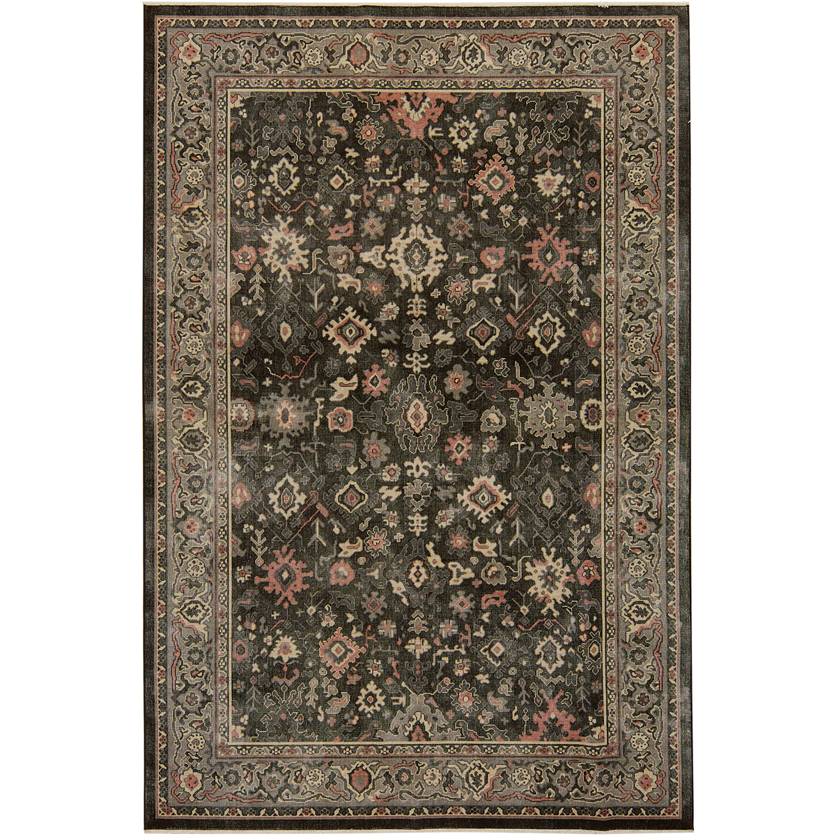 Joella | Sophisticated Black Oriental Rug | Kuden Rugs