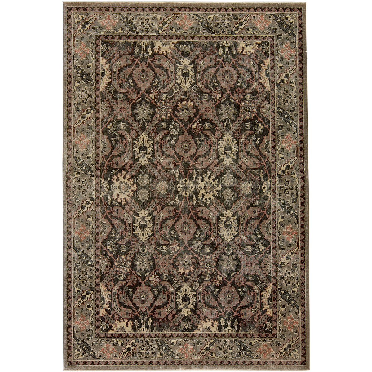 Jowdee | Sophisticated Black Oriental Rug | Kuden Rugs