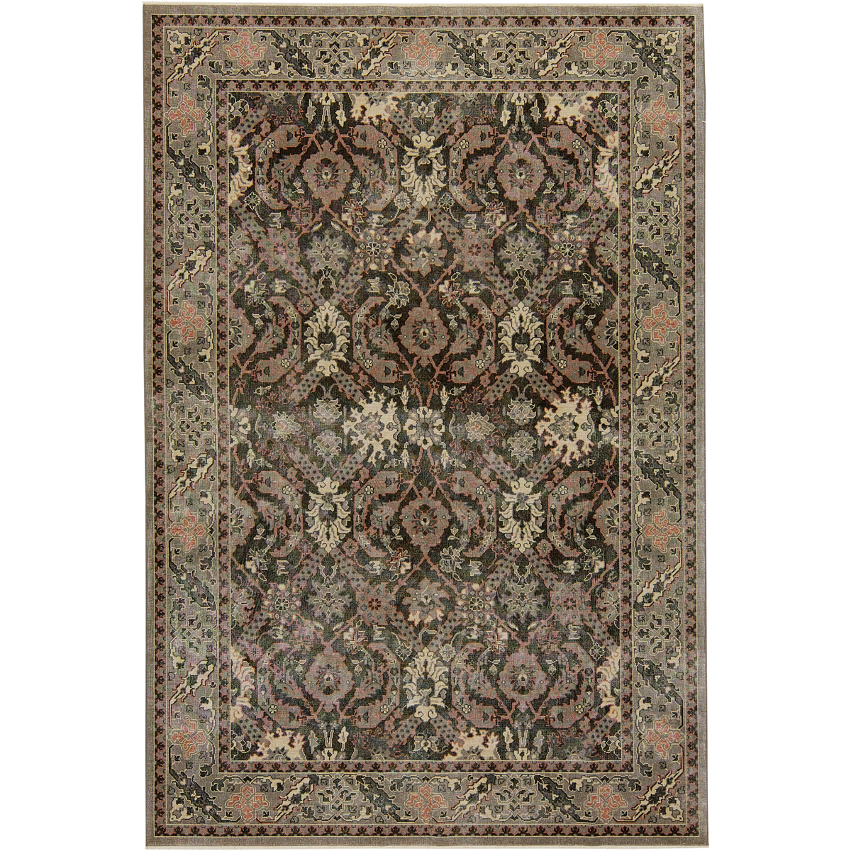 Julianne | Sophisticated Black Oriental Rug | Kuden Rugs