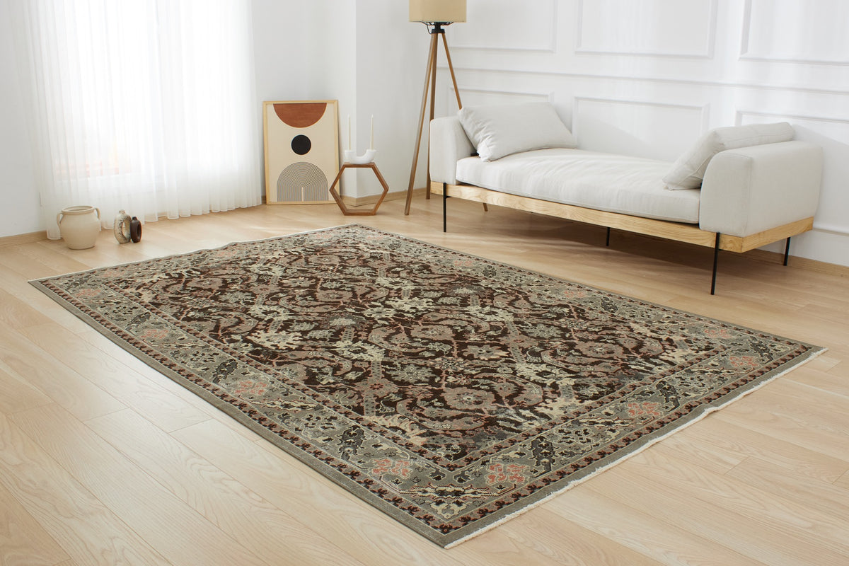 Justine | Handmade Wool-Cotton Area Luxury | Kuden Rugs