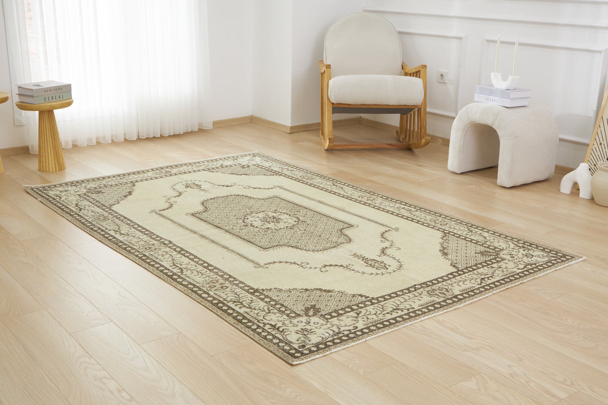 Kahlani | Antiquewashed Aesthetic | Timeless Area Rug | Kuden Rugs