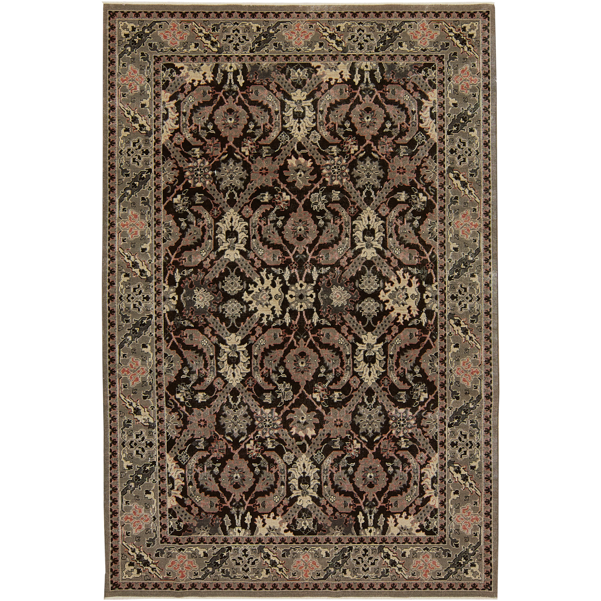 Kairos | Sophisticated Black Oriental Rug | Kuden Rugs