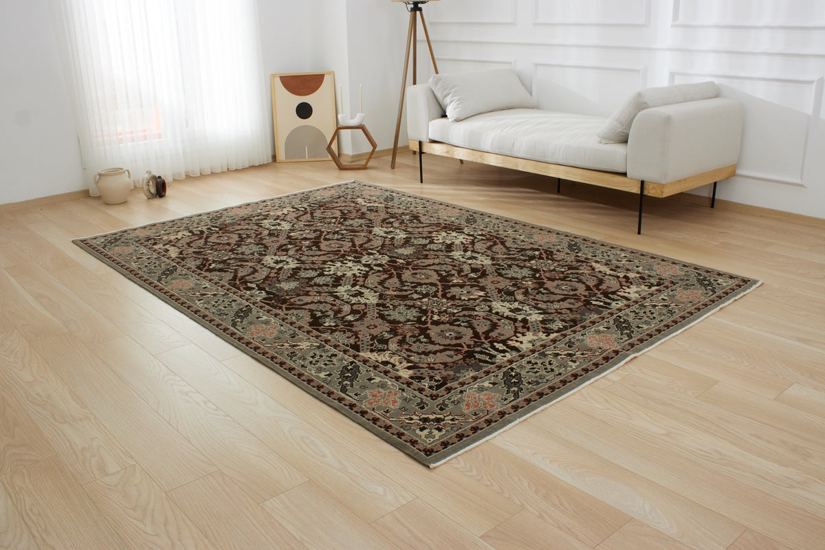 Kairos | Handmade Wool-Cotton Area Luxury | Kuden Rugs