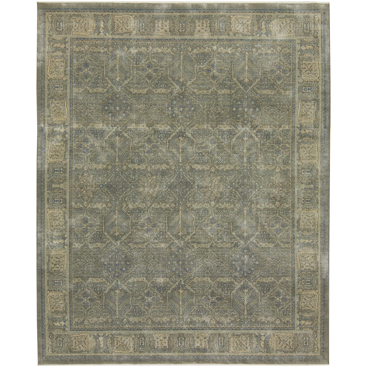 Kaitlynn | Chic Gray Oriental Rug | Kuden Rugs