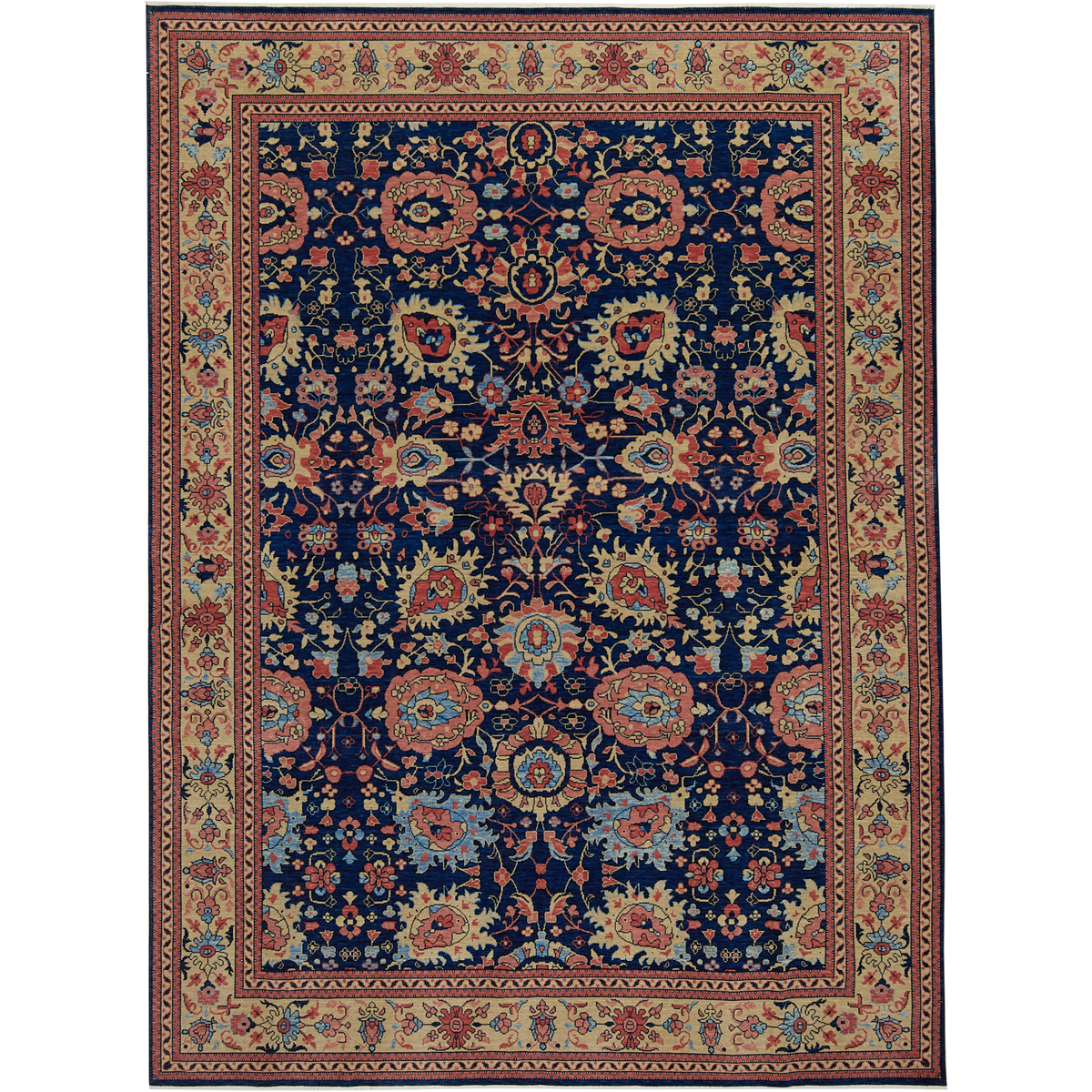 Kay | Regal Blue Oriental Rug | Kuden Rugs