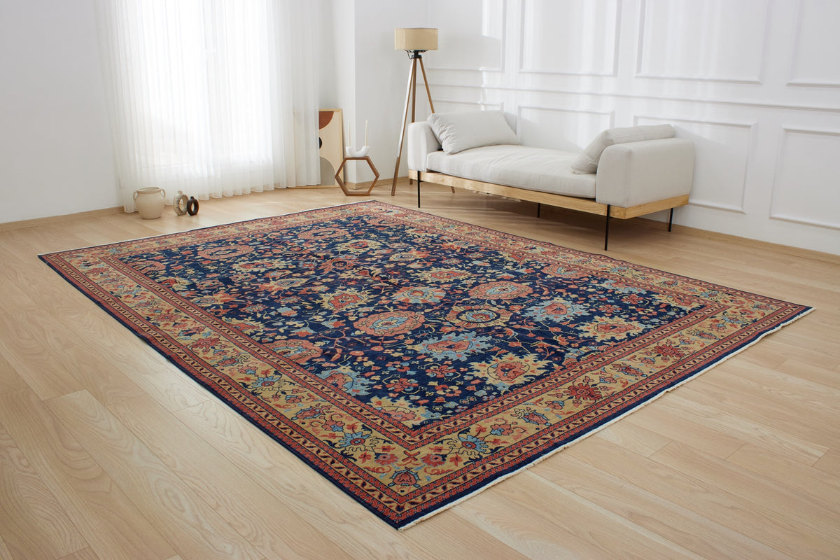 Kay | Handmade Wool-Cotton Area Opulence | Kuden Rugs