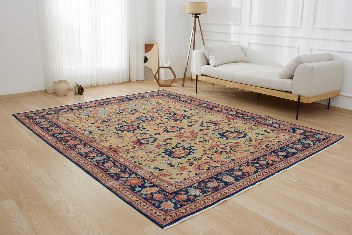 Keala | Handmade Wool-Cotton Area Opulence | Kuden Rugs