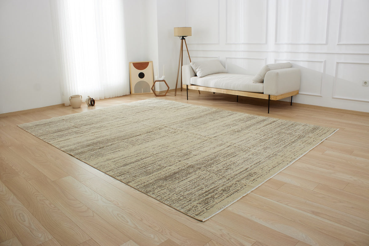 Kortnee | Handmade Wool-Cotton Area Opulence | Kuden Rugs