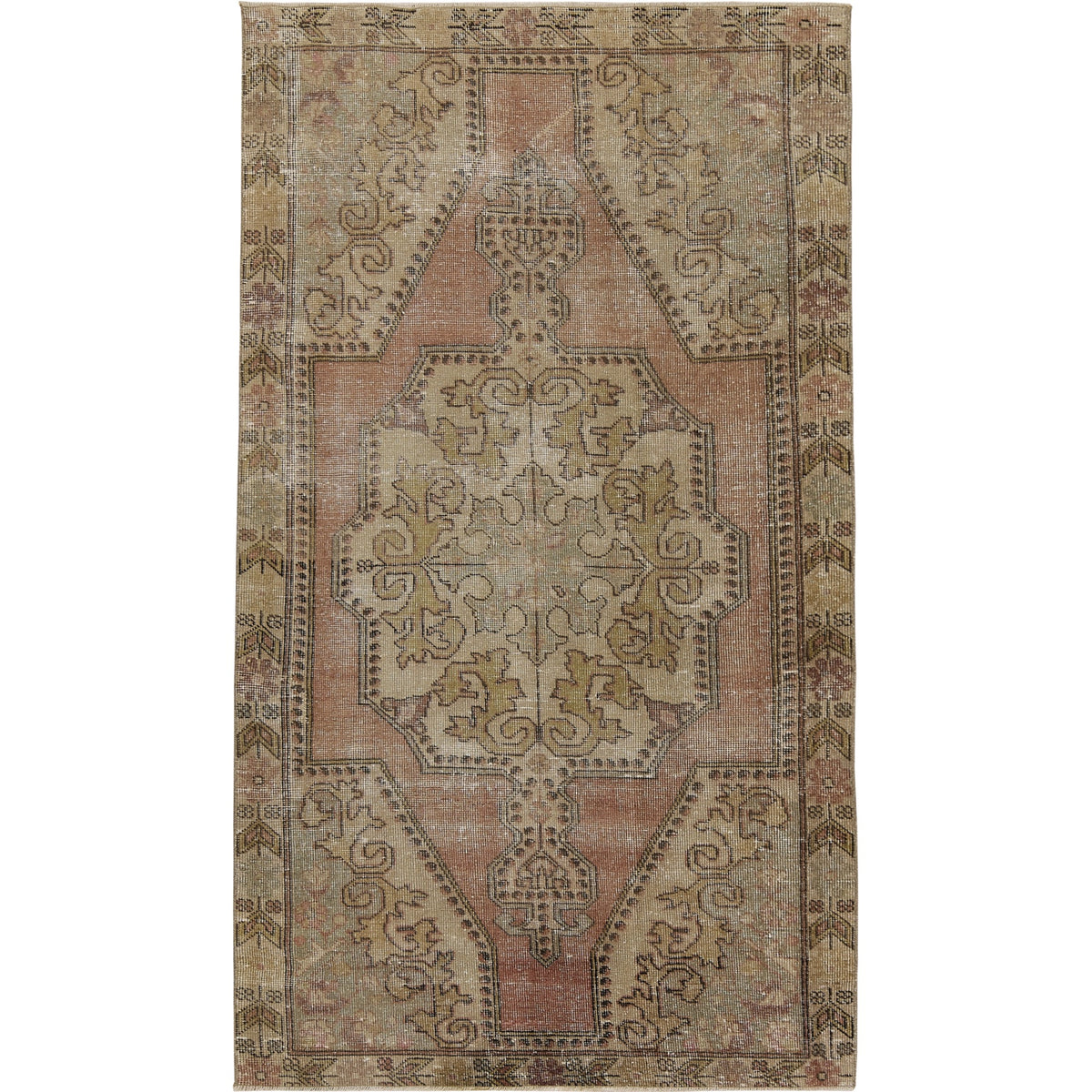 Kyleigh | Vintage Turkish Grandeur | Exquisite Red Rug | Kuden Rugs