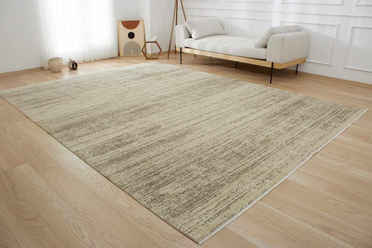 Lahoma | Handmade Wool-Cotton Area Opulence | Kuden Rugs