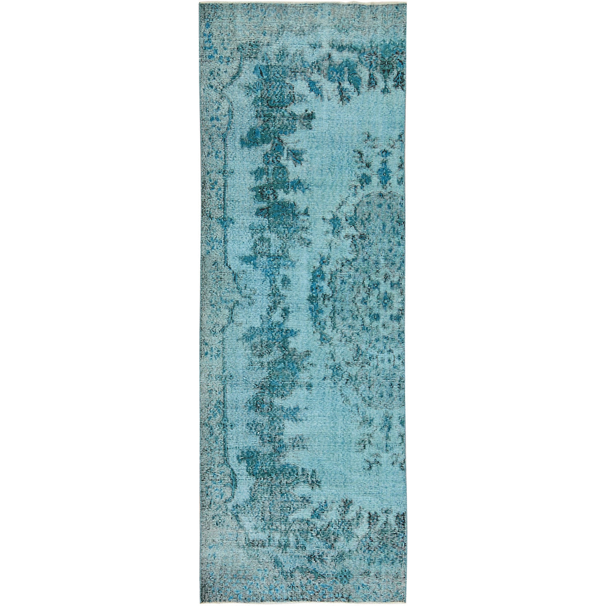 Landrada | Tranquil Turquoise Runner Rug | Kuden Rugs