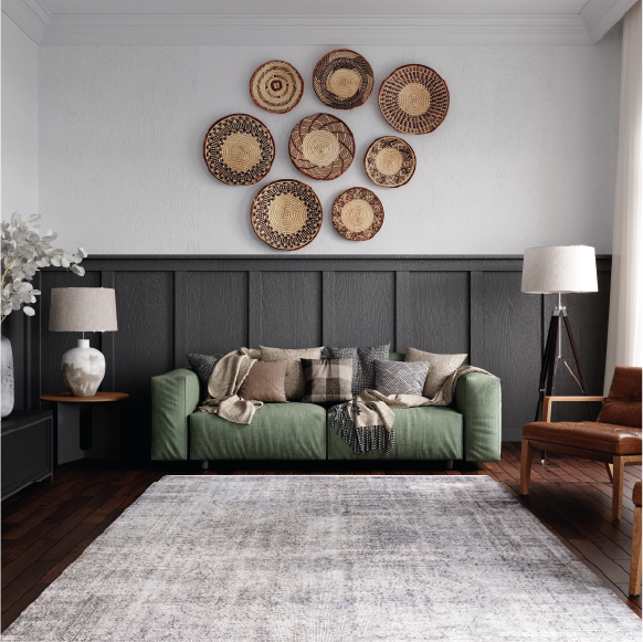 Ornate Handmade Rug with Classic Elegance - Kuden Rugs