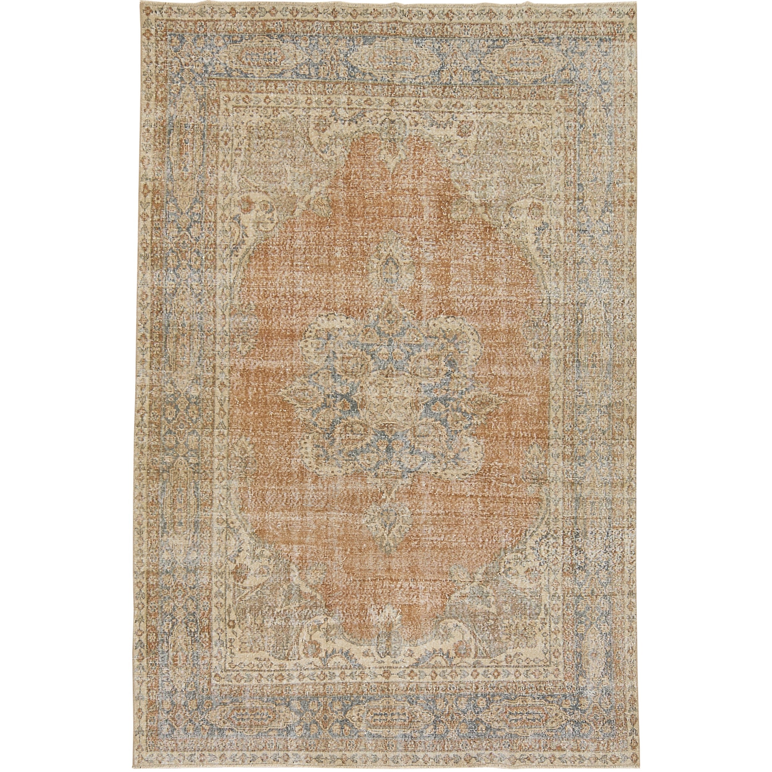 35×109 \"Pretty women”ViNTAGE TURKiSH RUG Vintage Turkish Mini Rug 1.5'x3' - No. 675 – Velvet & Shag