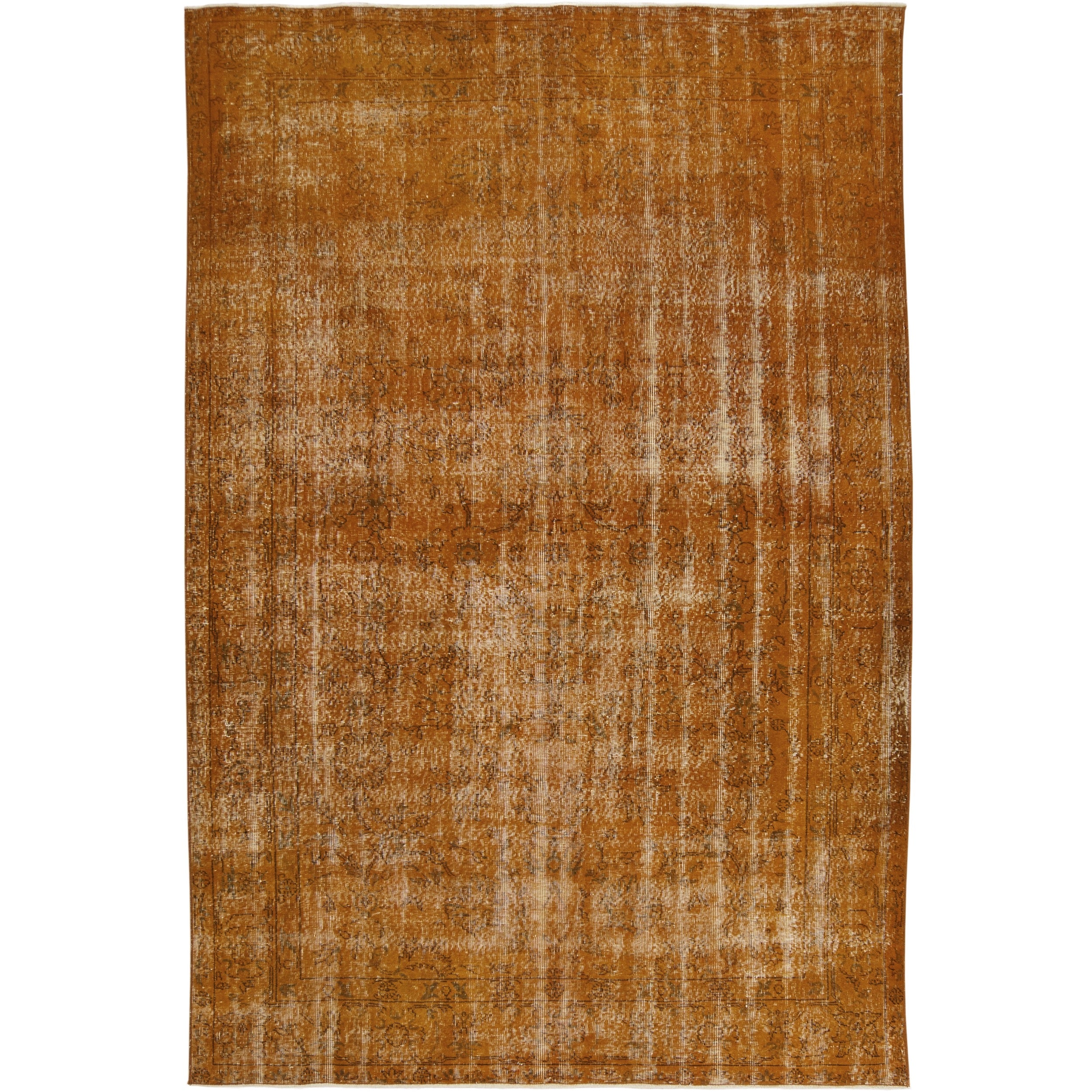 Mabel | Radiant Orange Vintage Rug | Kuden Rugs
