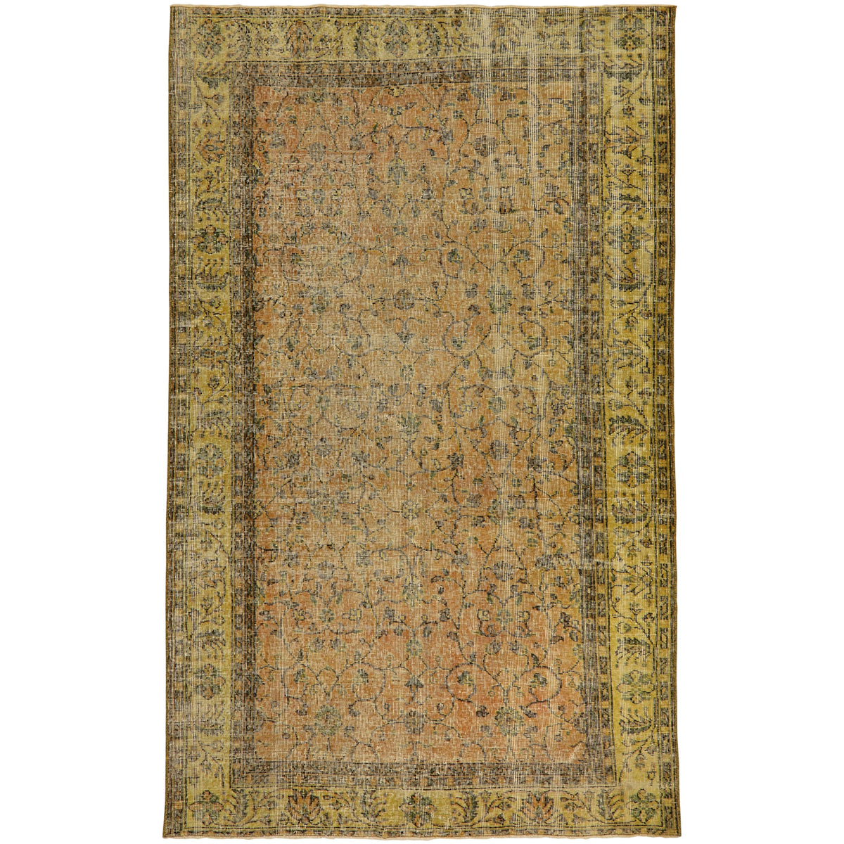 Turkish Yellow Rug - Madeline