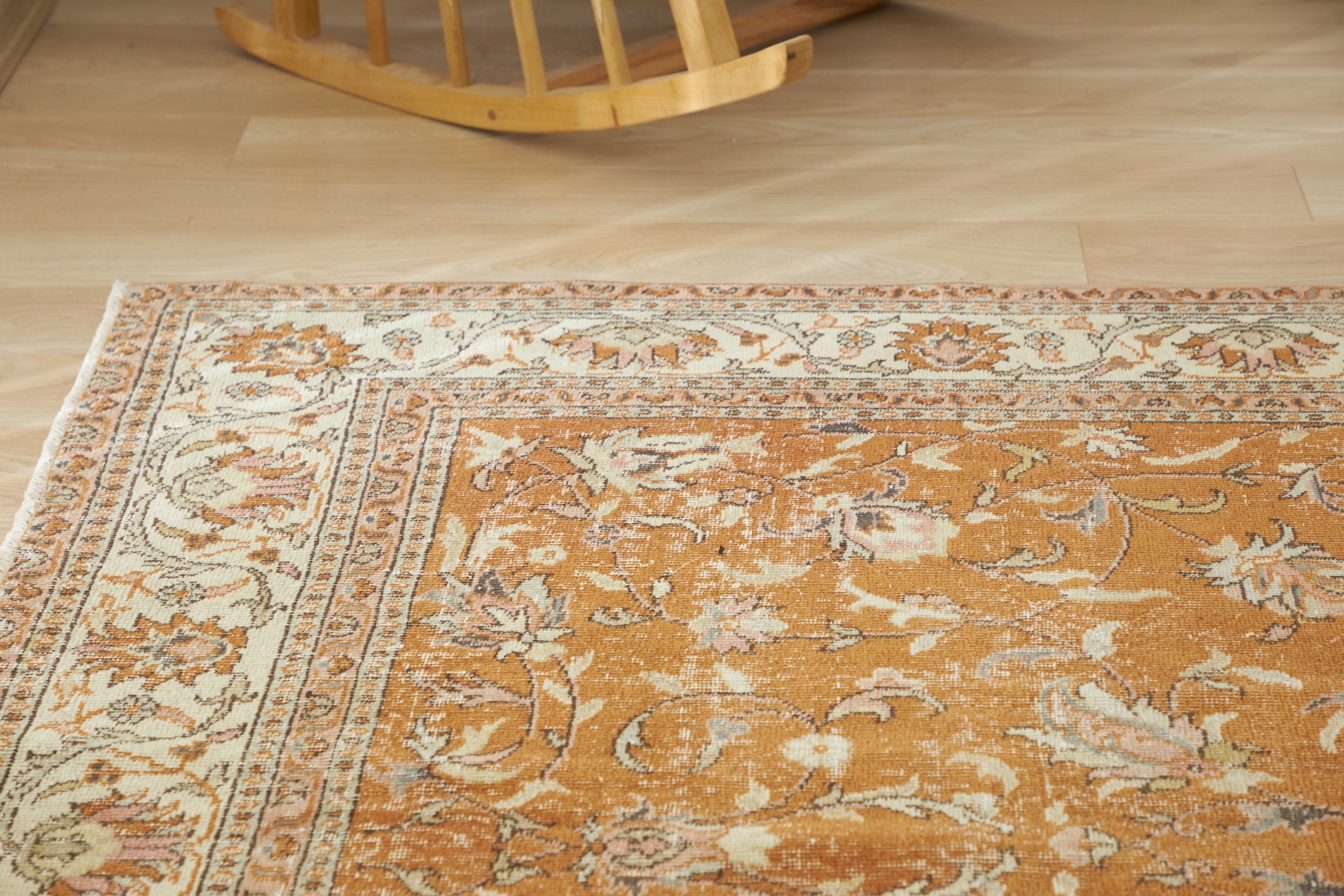 Maeryn | Artisanal Bloom | Unique Wool-Cotton Blend | Kuden Rugs