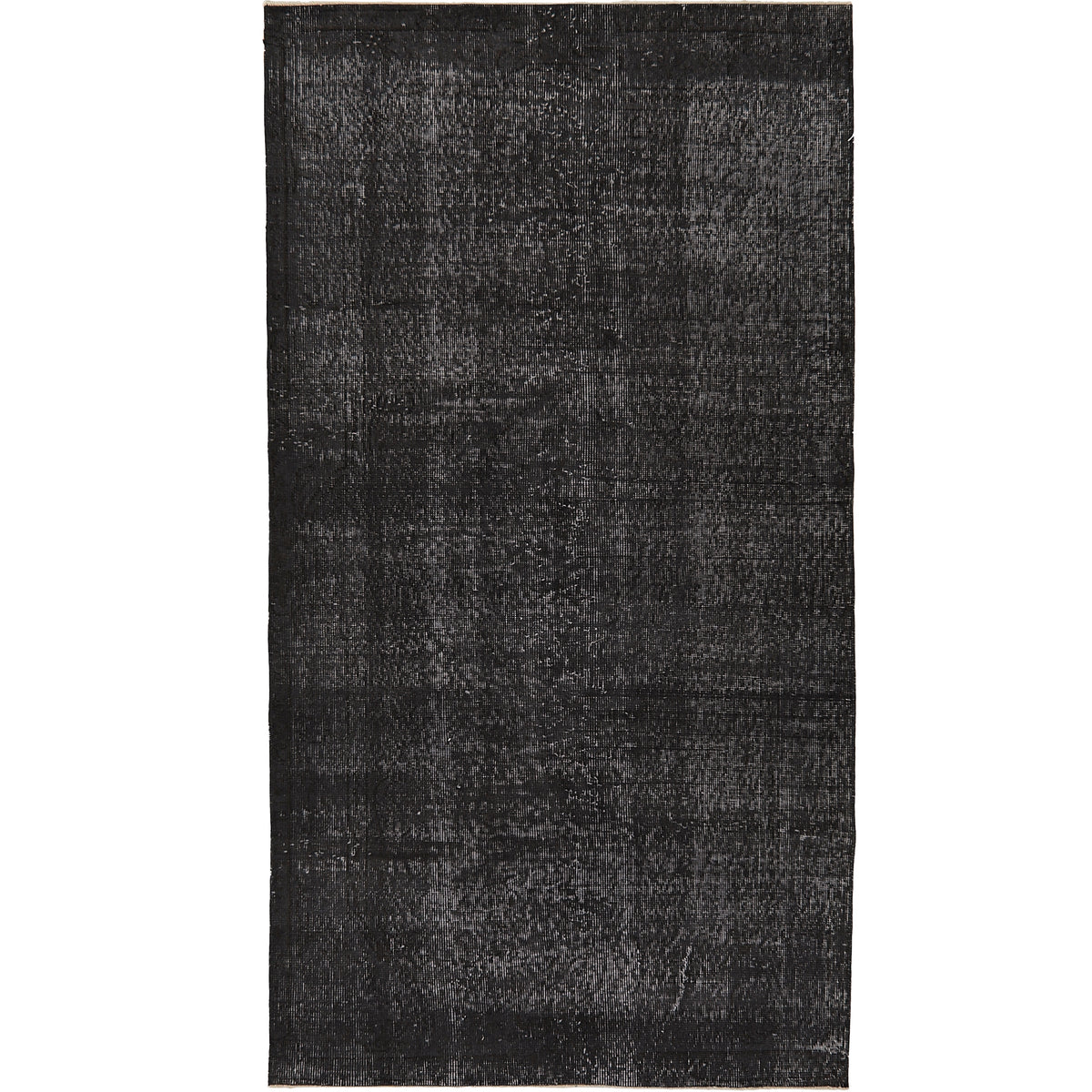 Magali Vintage Rug - Sleek Black Turkish Craftsmanship