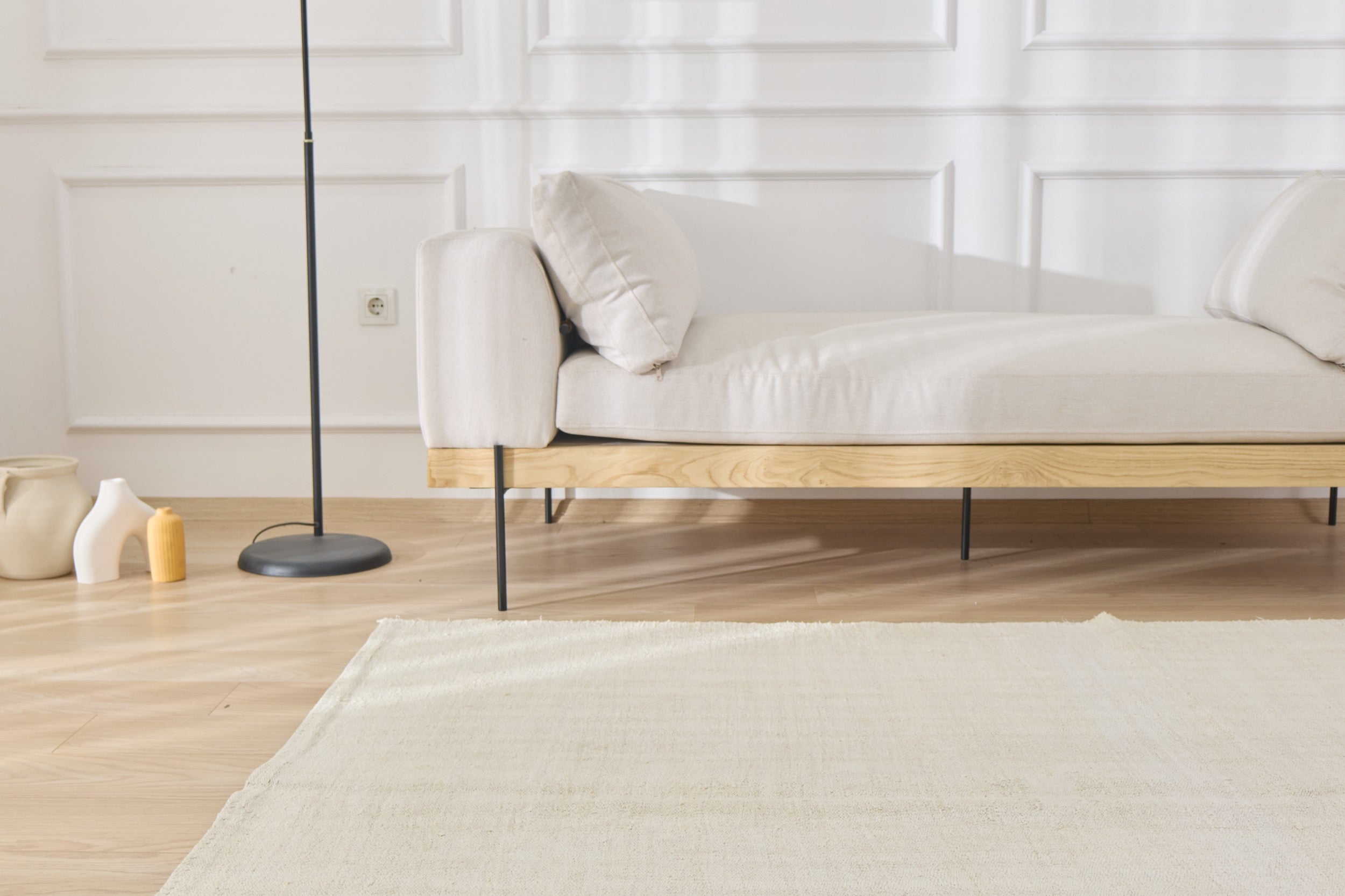 Experience the Understated Sophistication of Manaar, a Low-Pile Turkish Rug | Kuden Rugs