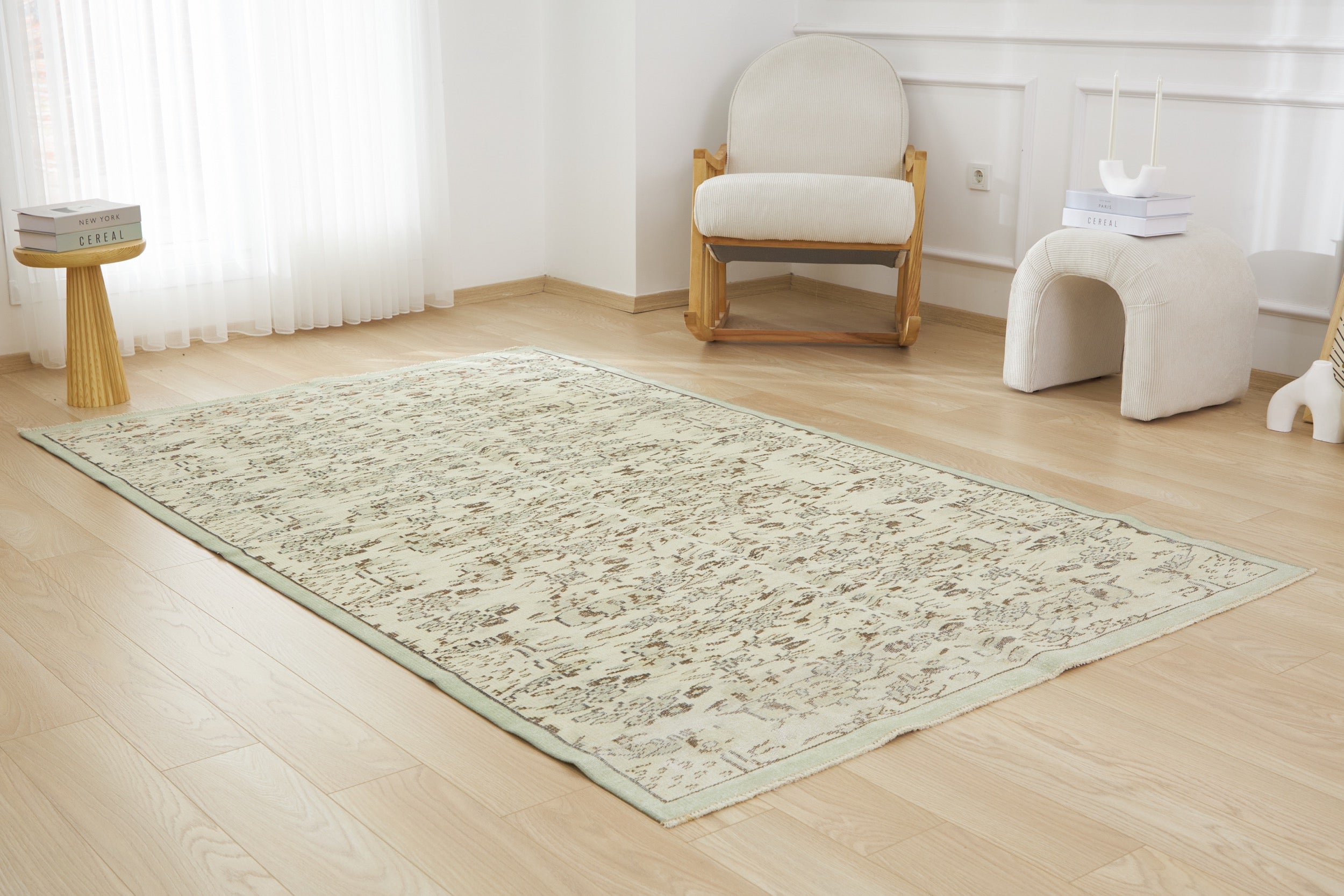 Matilda | Antiquewashed Allure | Vintage Allover Carpet | Kuden Rugs