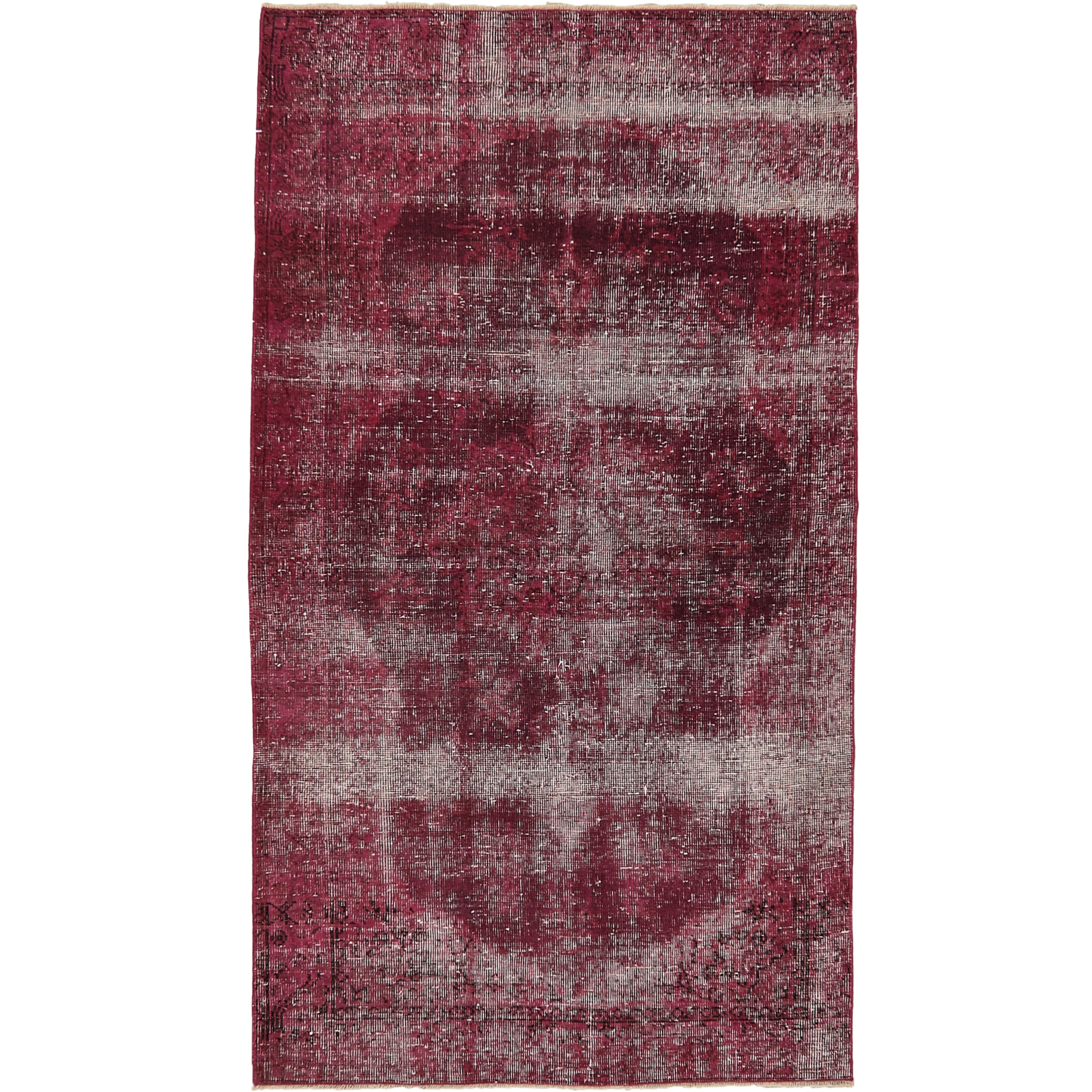 Elegant Purple Medallion Mihra Turkish Rug