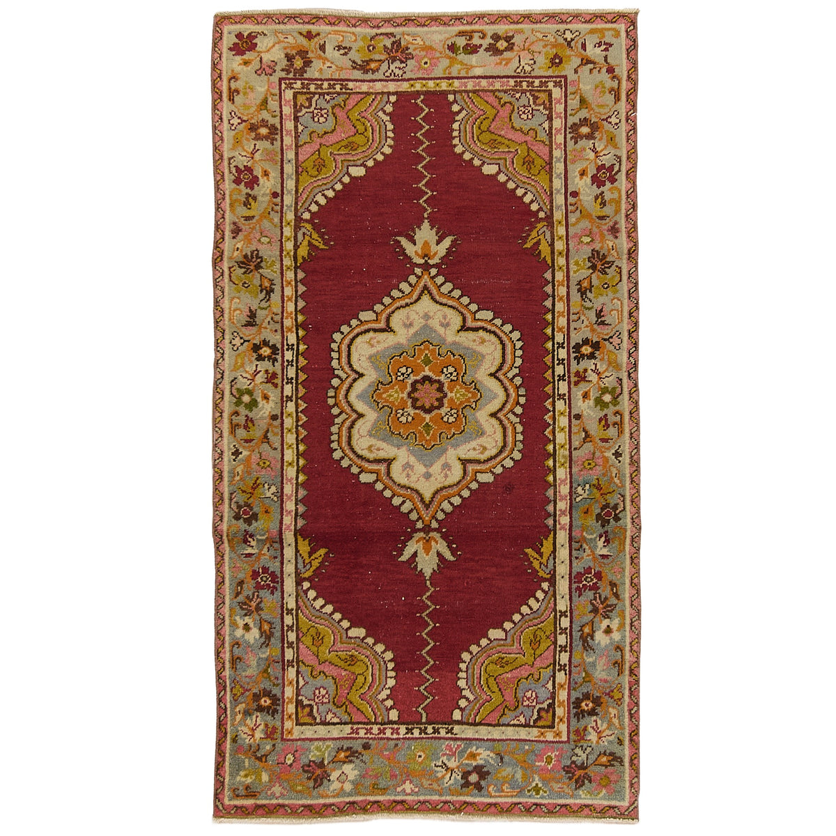 Mila | Vintage Turkish Grandeur | Exquisite Red Rug | Kuden Rugs