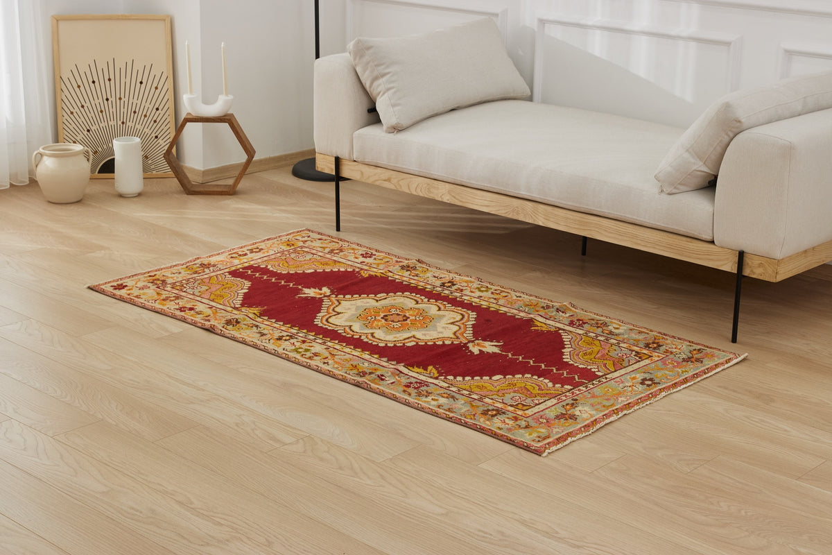 Turkish Anatolian Rug | Mila's Medallion Charm | Kuden Rugs