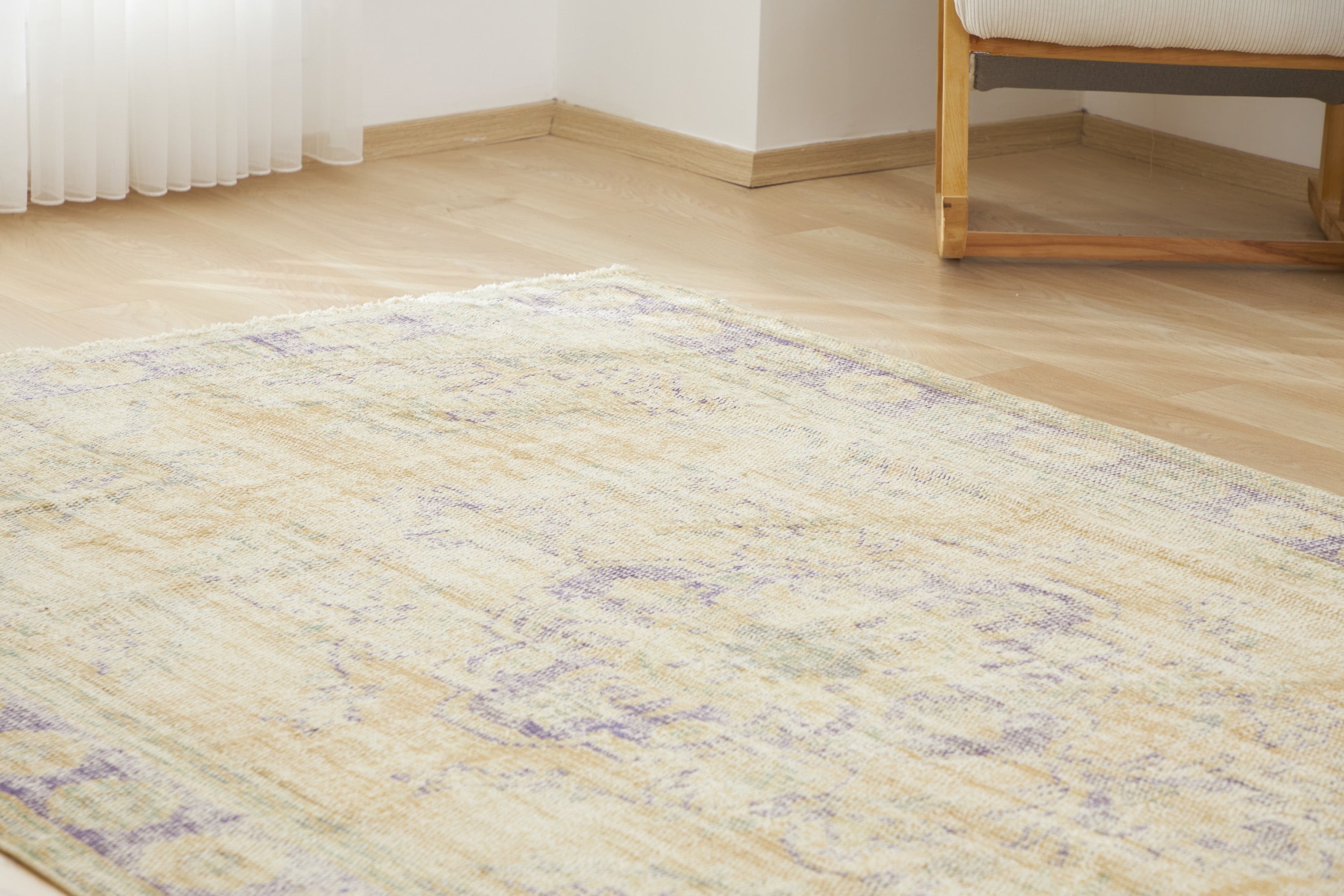 Millicent | Antiquewashed Allure | Turkish Wool Rug | Kuden Rugs