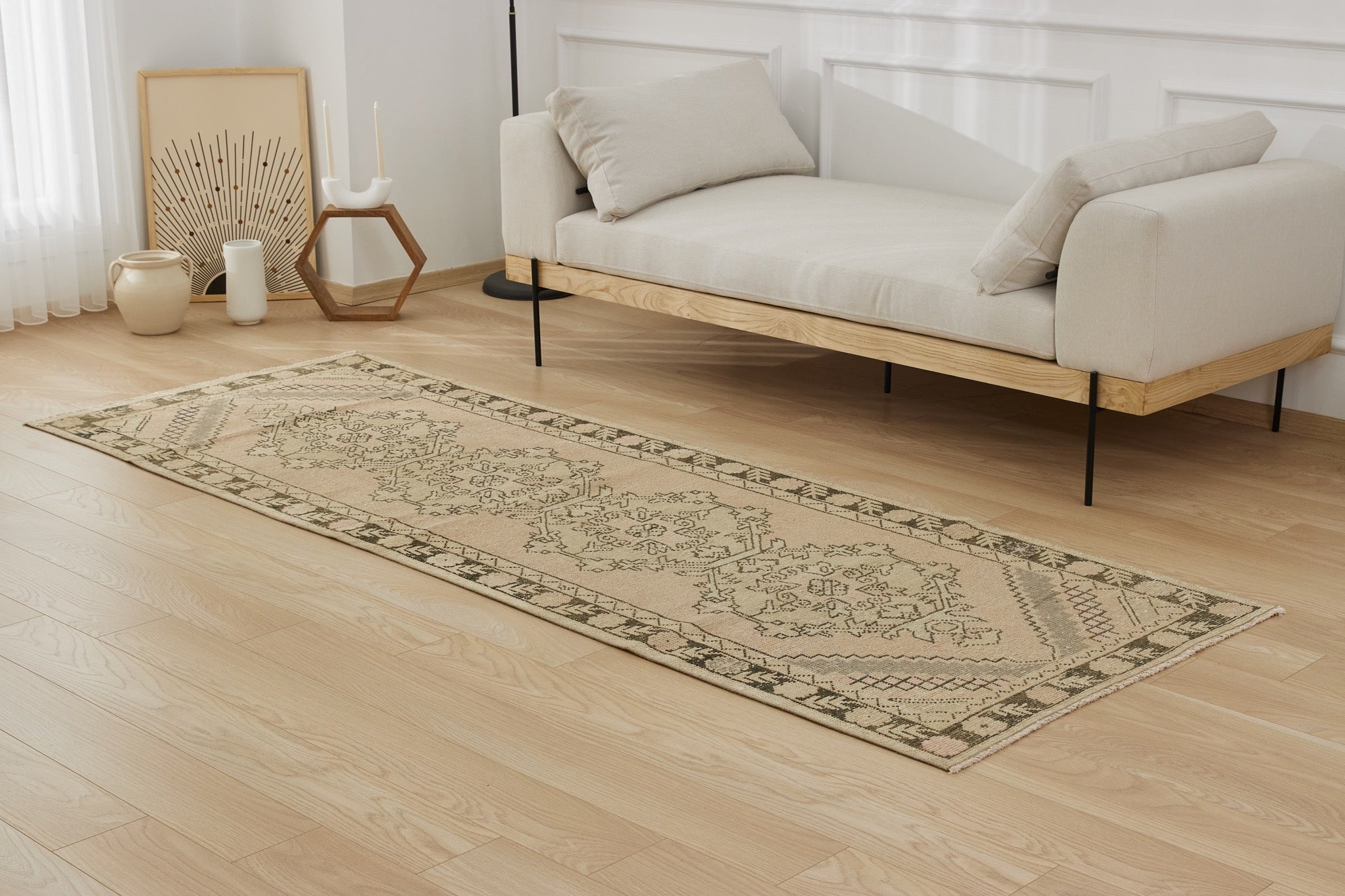 Turkish Anatolian Runner | Mollie's Geometric Elegance | Kuden Rugs