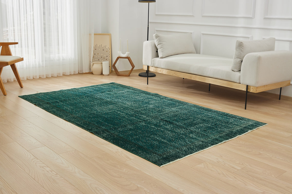 Turkish Overdyed Rug | Nadezda's Timeless Elegance | Kuden Rugs