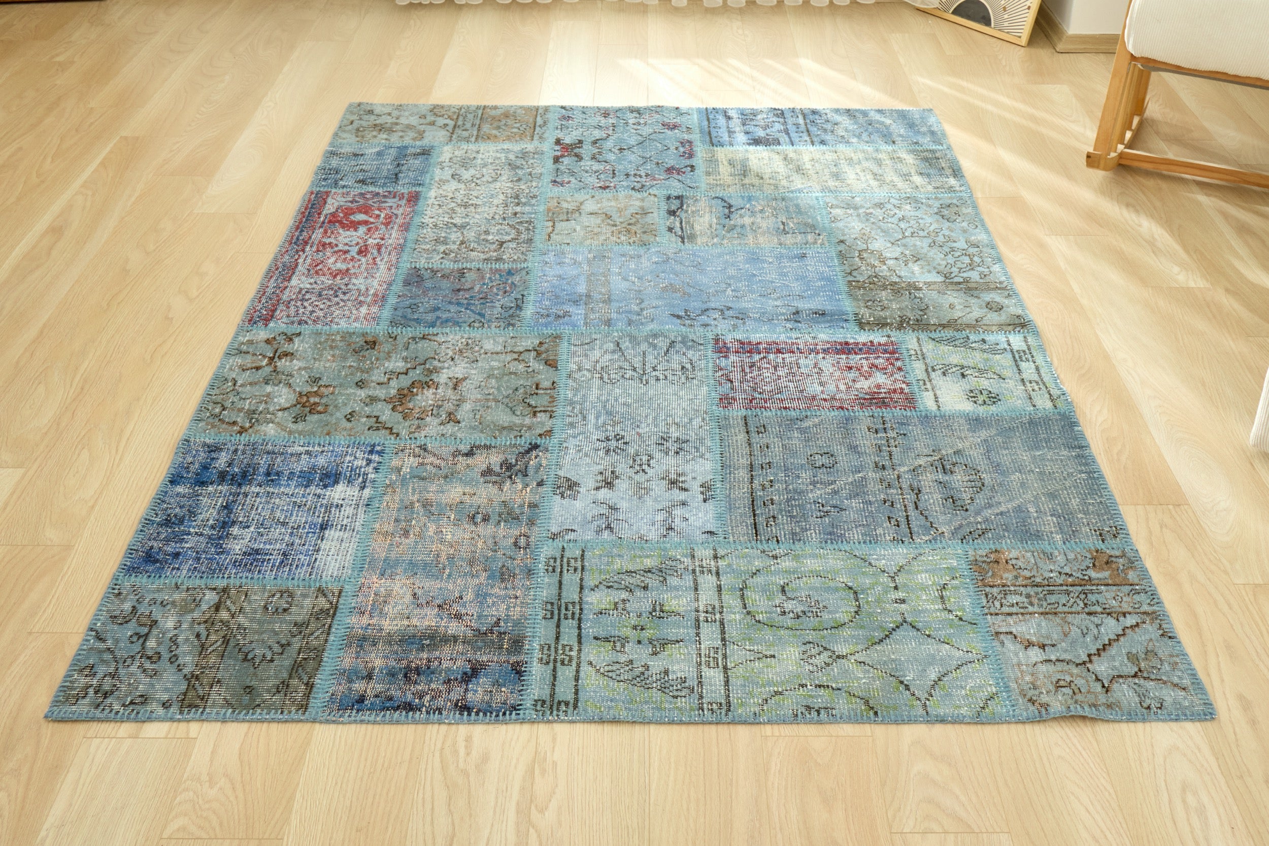 Handwoven tradition meets modern style. The Nadra Rug. | Kuden Rugs